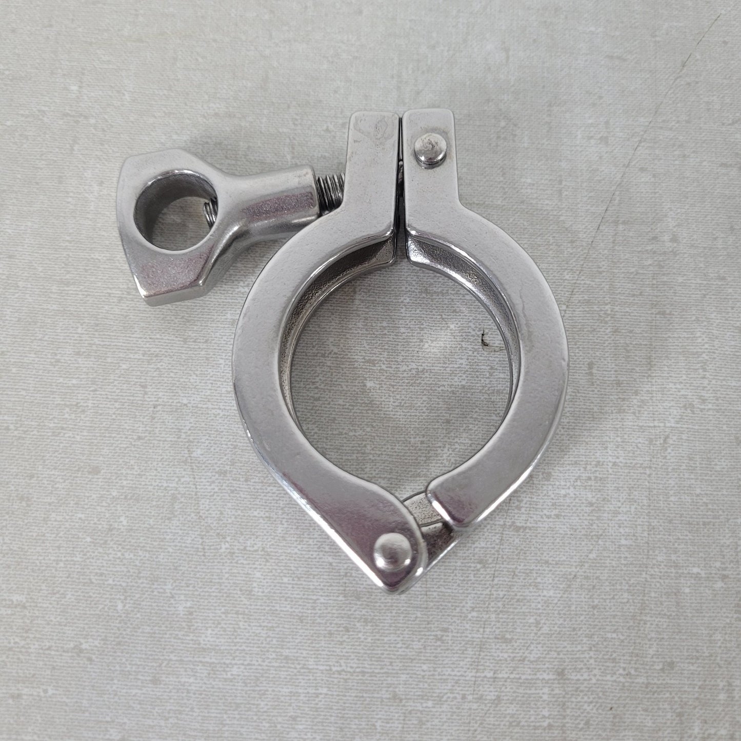 *Lot of 4* Sanitary Fittings Single Pin Heavy Duty Sanitary Tri Clamp Three Size