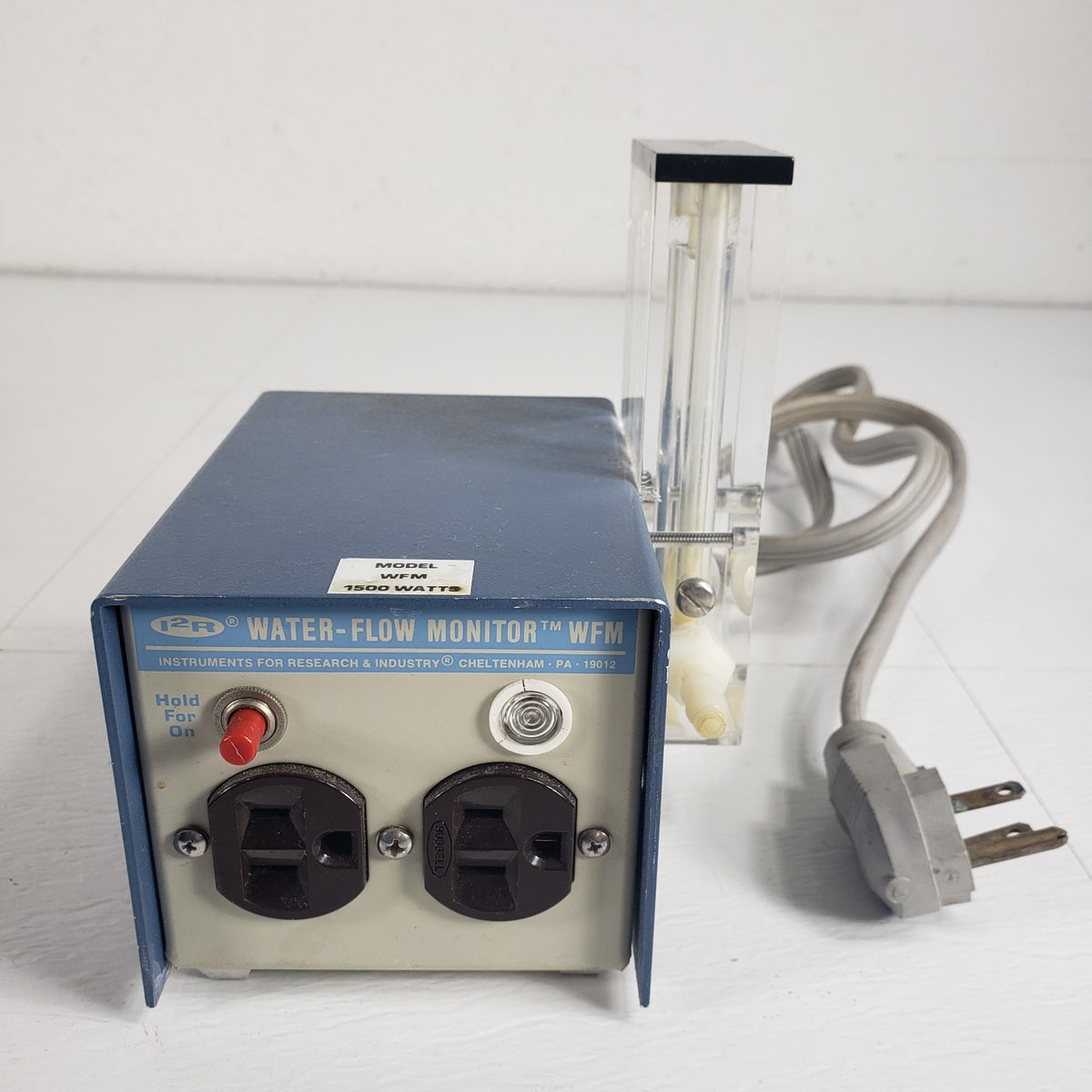 I2R WFM/1500 Water Flow Monitor Interlock 120V 1500W 0.1-2 L/min Lab
