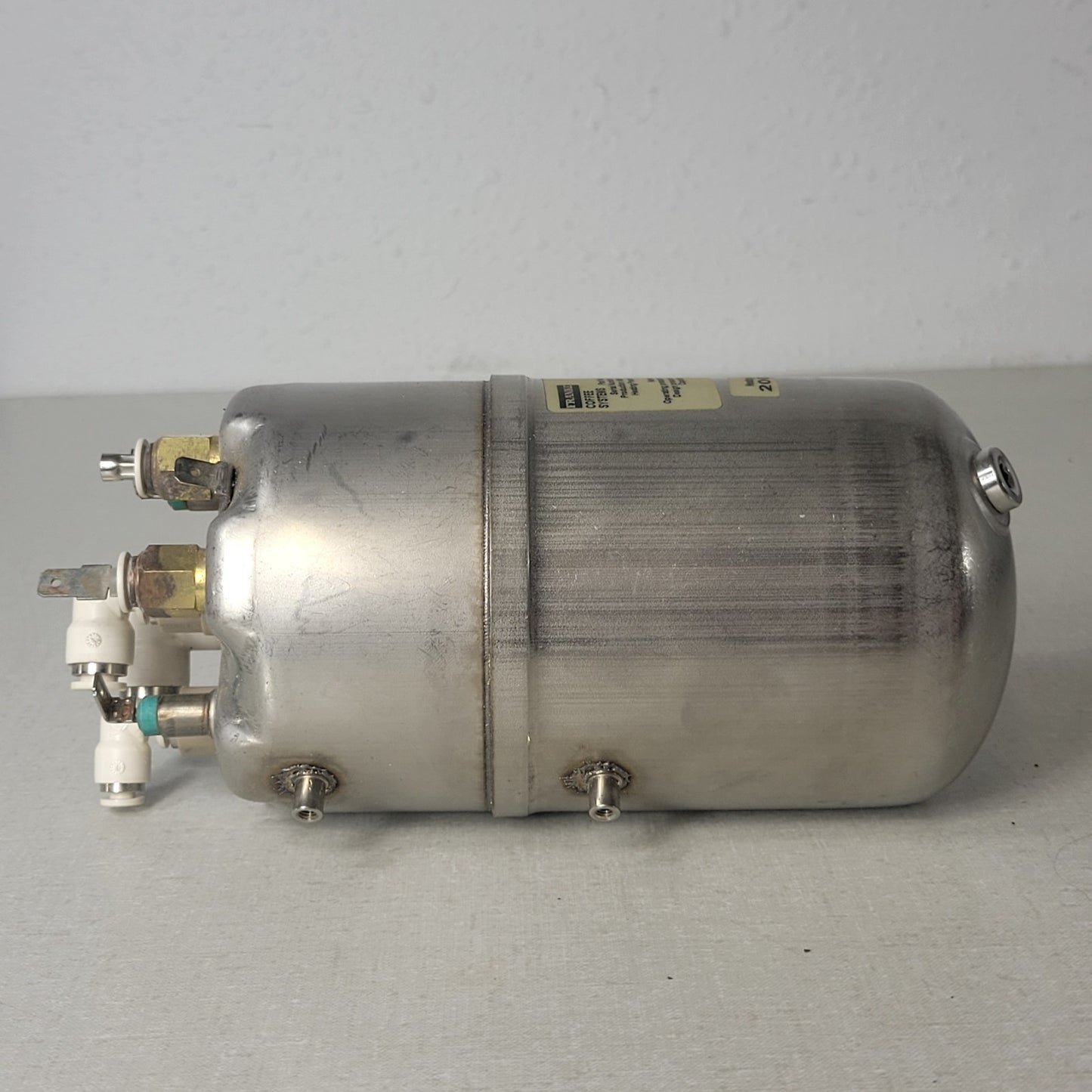 Franke 1560201 560.0001.705 Steam Boiler Assembly From an A800 Espresso Machine