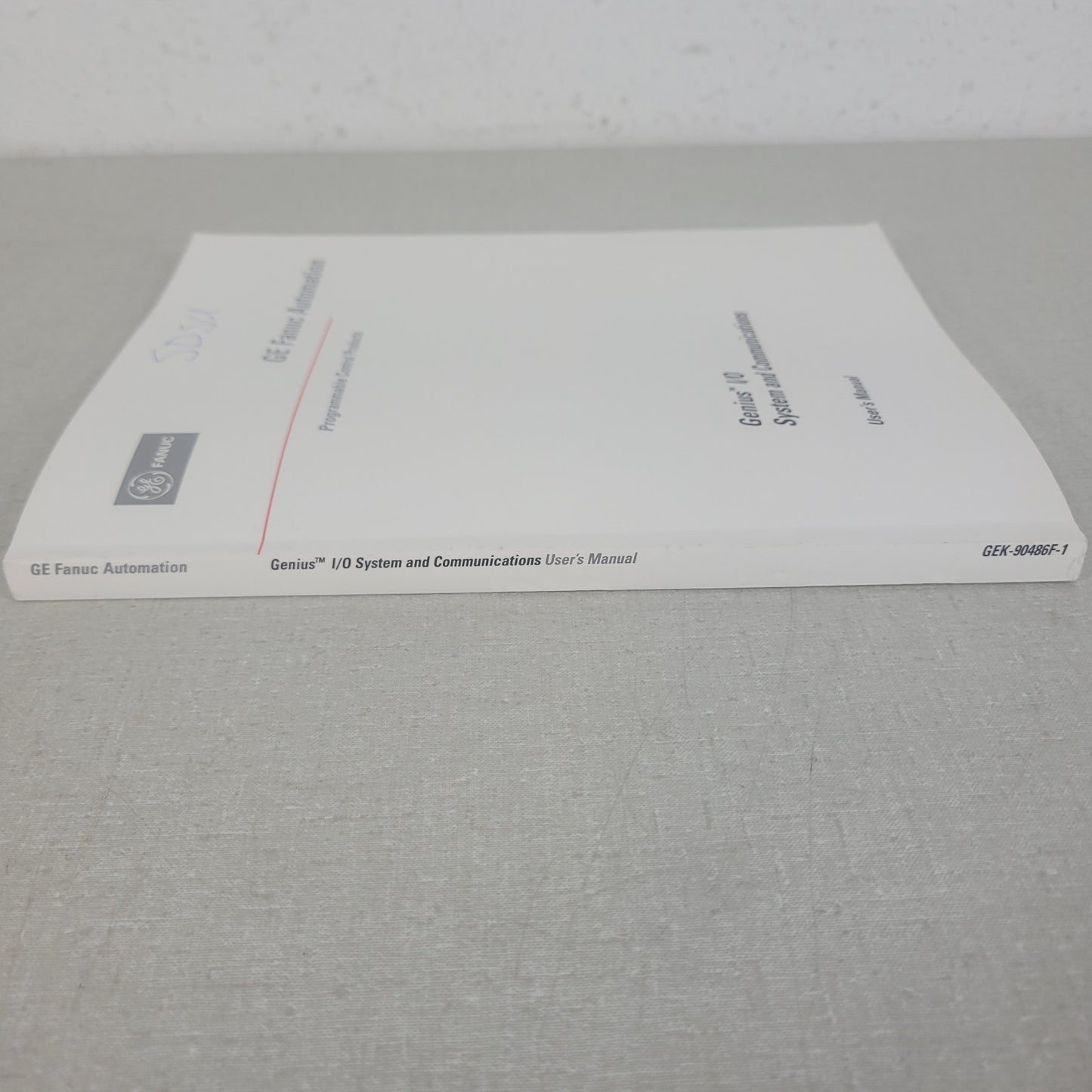 GE Fanuc GEK-90486F-1 Genius I/O System Communications PLC User Manual Original