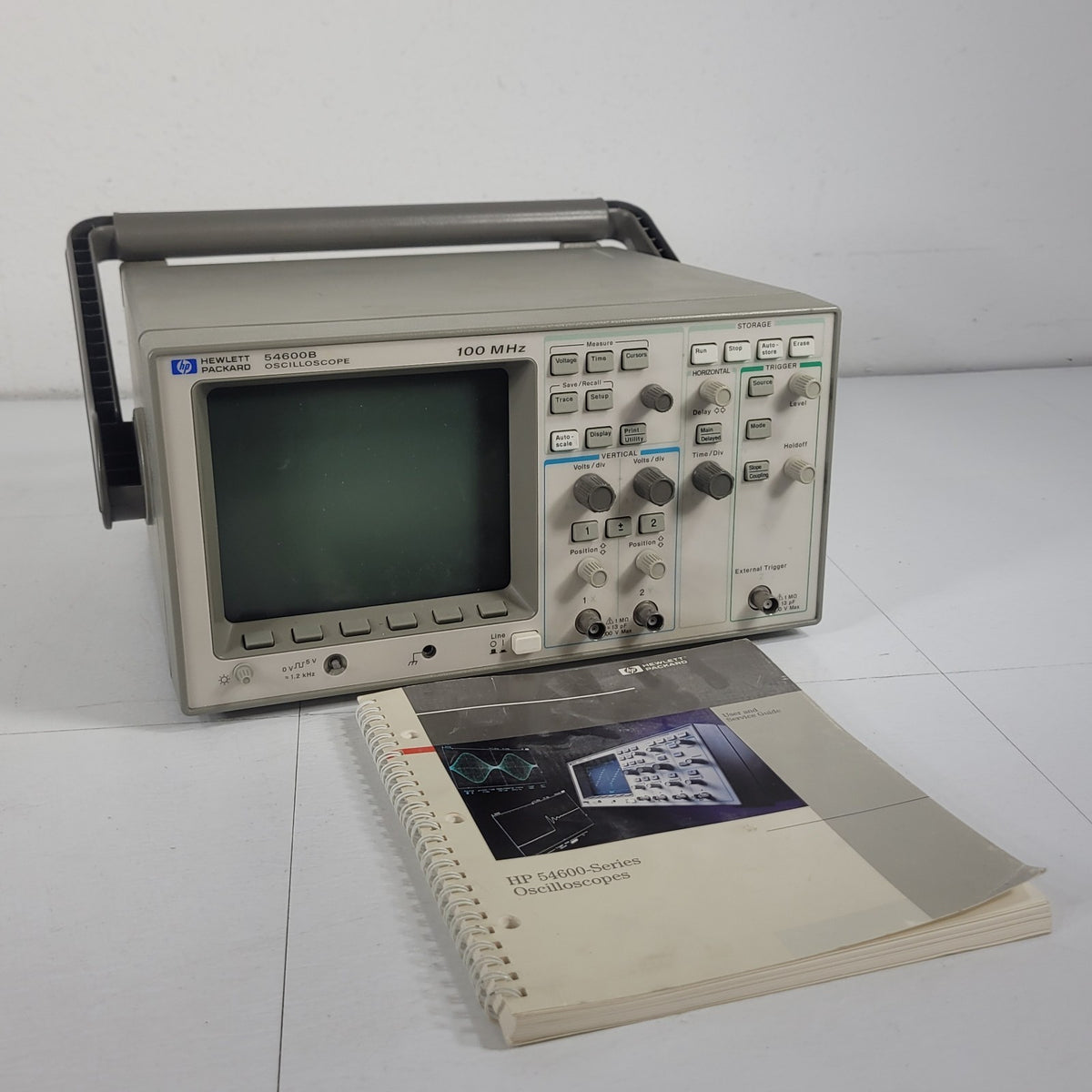 TESTED HP 54600B 100MHz 2-Channel 20MS/s Digital Storage Oscilloscope DSO
