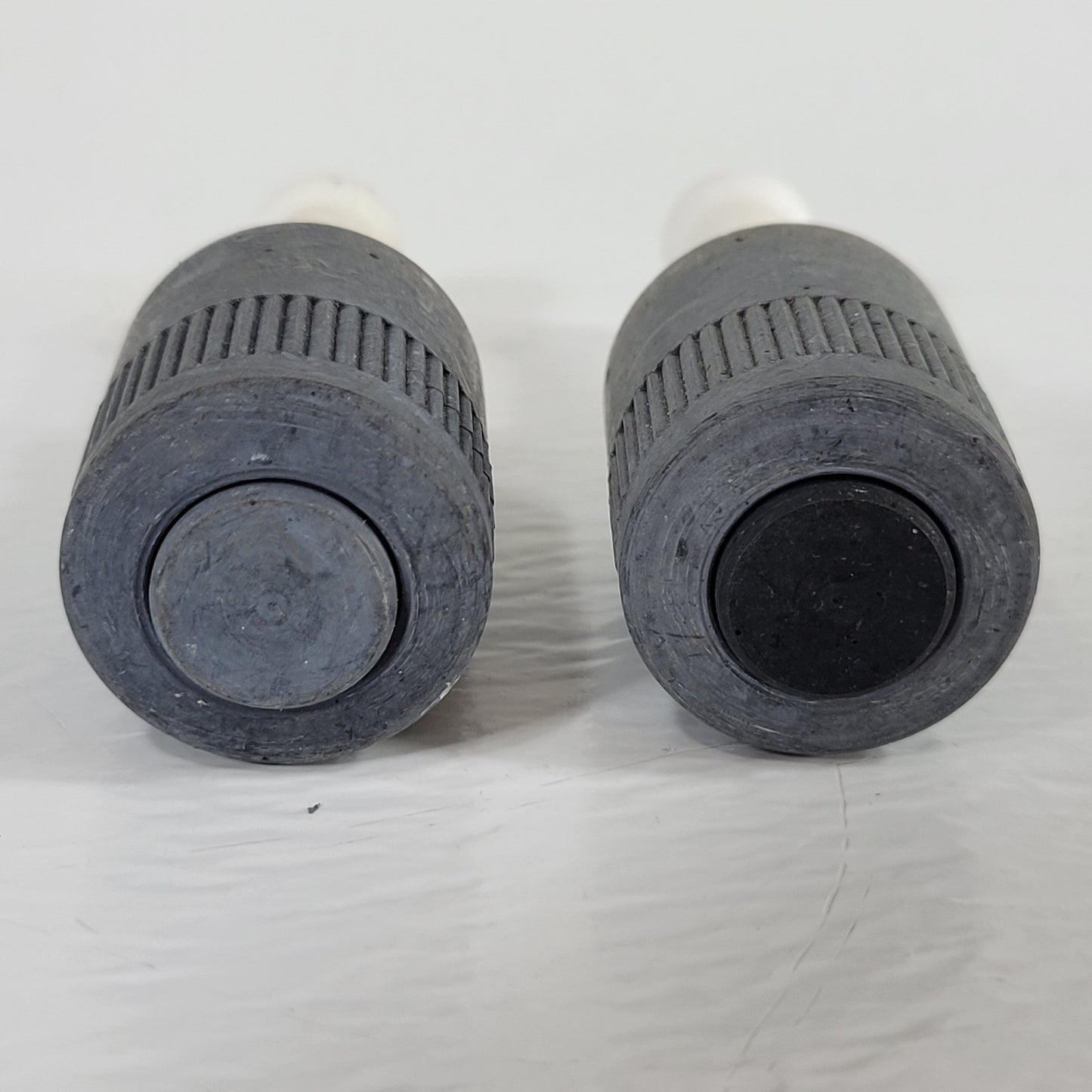 Two CHEMGLASS PTFE 0-12mm Vacuum Valve Plug-Only for Vac. Systems, Black