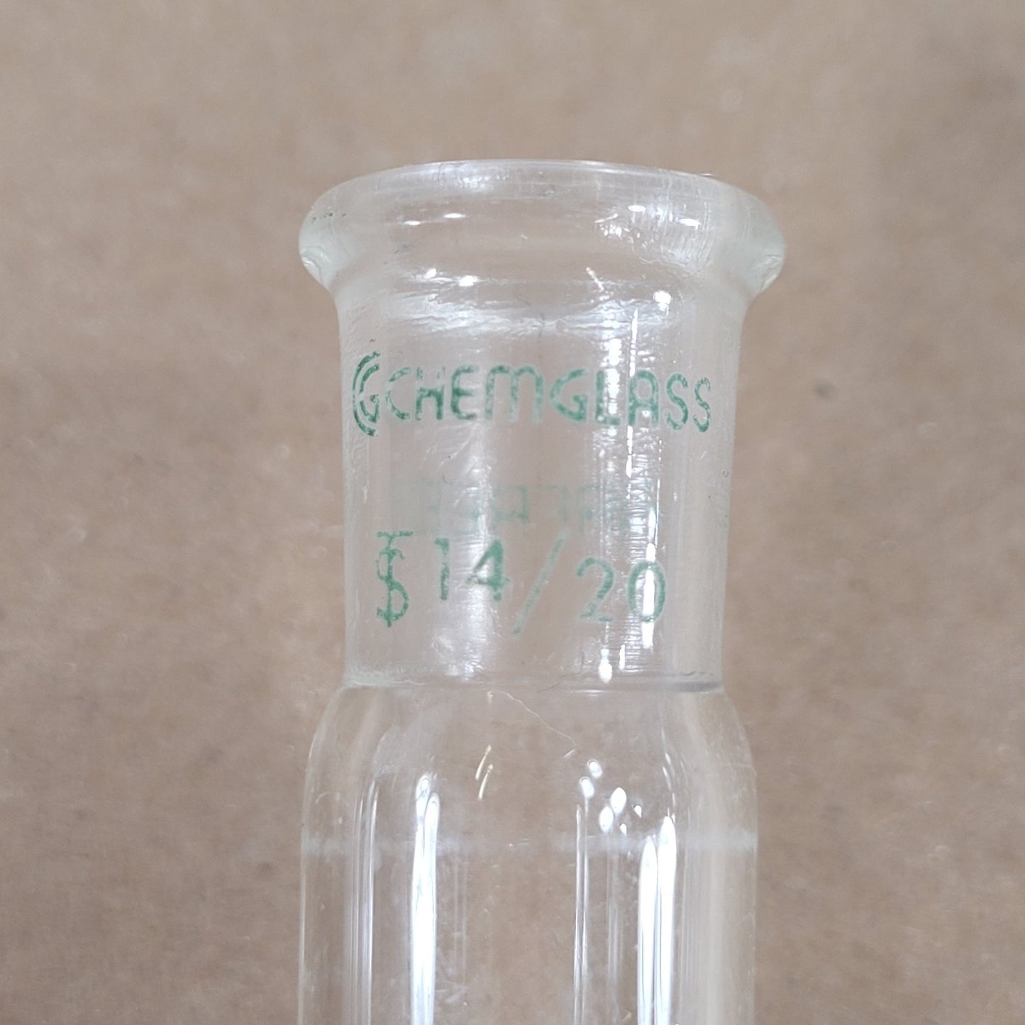 Lot of 3 Chemglass AF-0502-01 Airfree Schlenk 3-Way Adapters 14/20