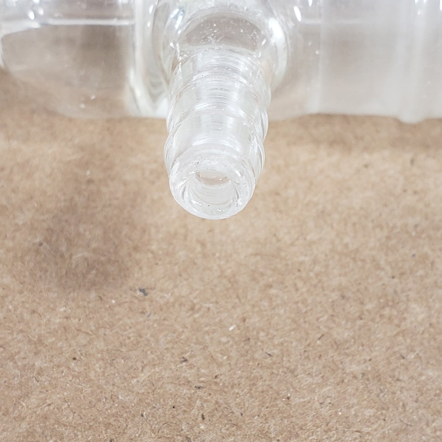 Unbranded Glass Vacuum Sublimation Cold Finger Head 24/40 Joint & Hose Fittings