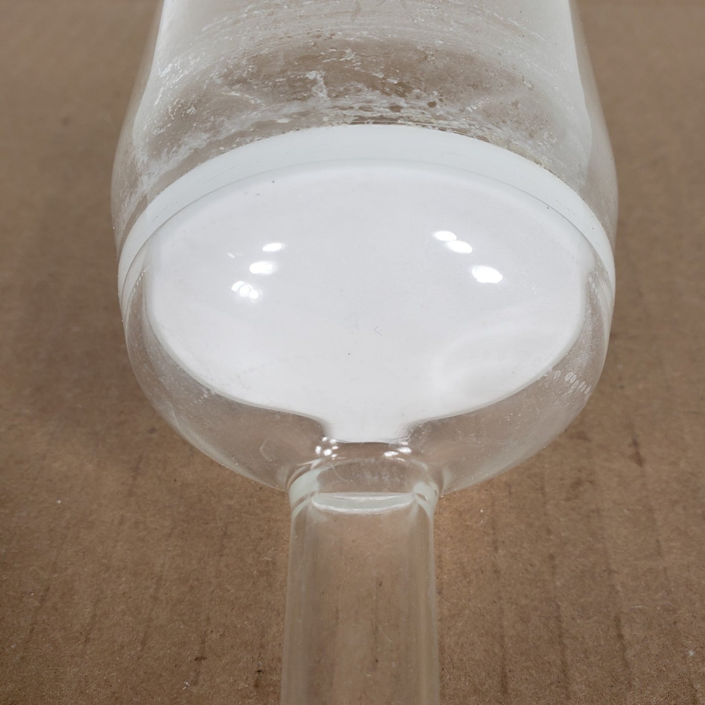 Chemglass CG-1402-18/19 150mL Buchner Filtration Funnels Coarse/Medium Frits