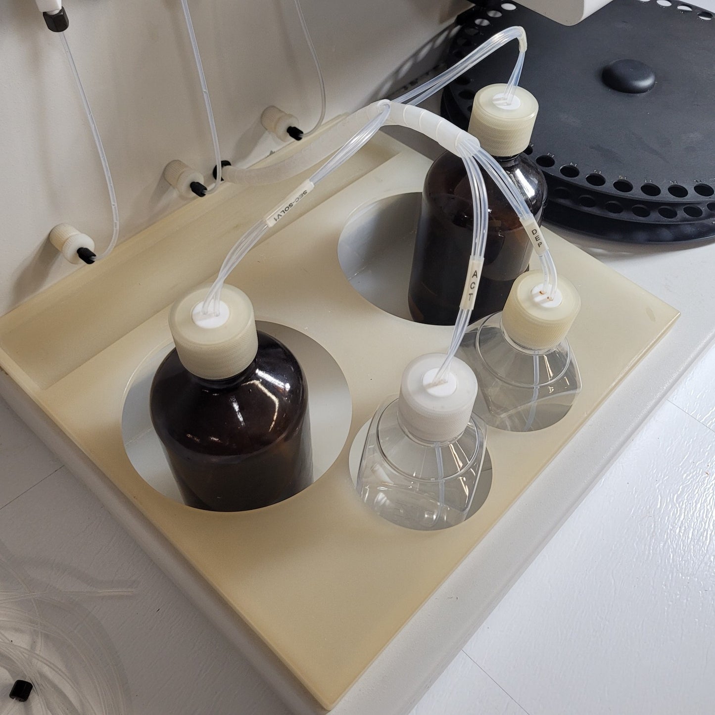 TESTED Protein Technologies PS3 Peptide Synthesizer 3 RVs Bottle Carousel