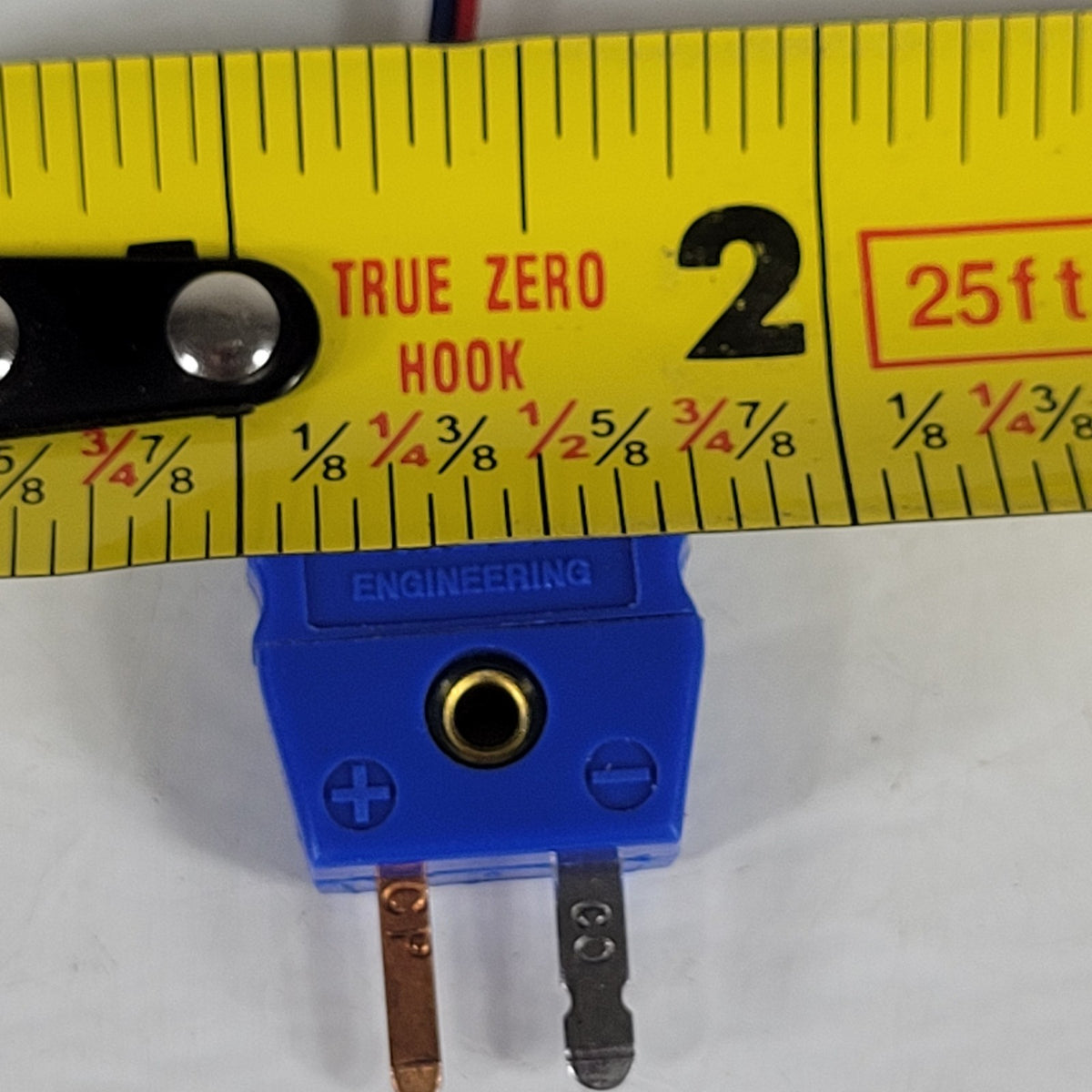 OMEGA Type T Thermocouple Temperature Probe 6ft Wire OSTW-T-M Male Plug