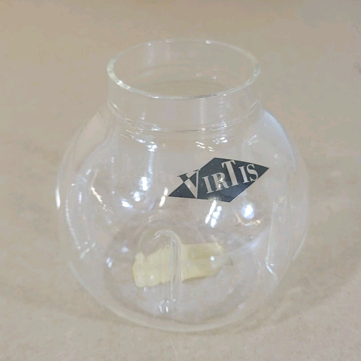 VirTis Glass Homogenizer Vessel Blender Jar Laboratory Mixing Container
