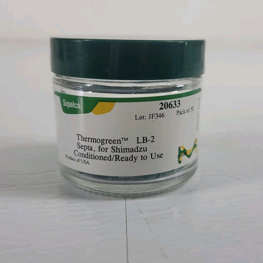 Partial Pack 33 Supelco 20633 Thermogreen LB-2 Septa for Shimadzu GC