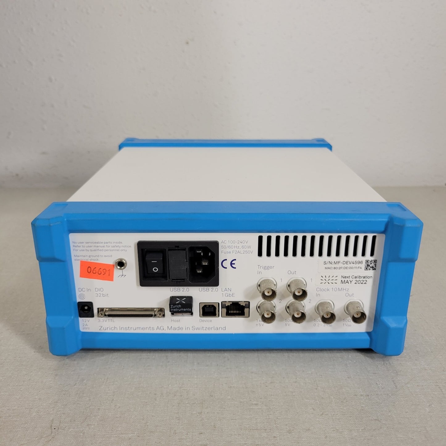 Zurich Instruments MFLI 500kHz Digital Lock-In Amplifier LabOne Software PC