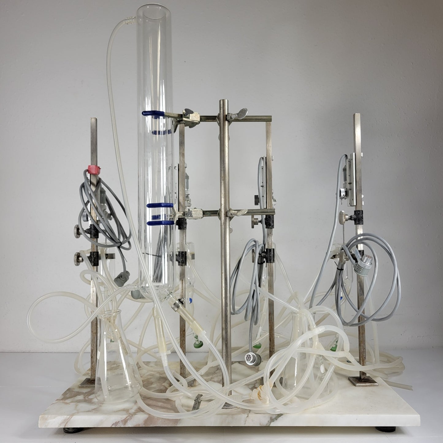 Custom Isolated Organ Tissue Bath System Grass FT03 Transducers Glassware