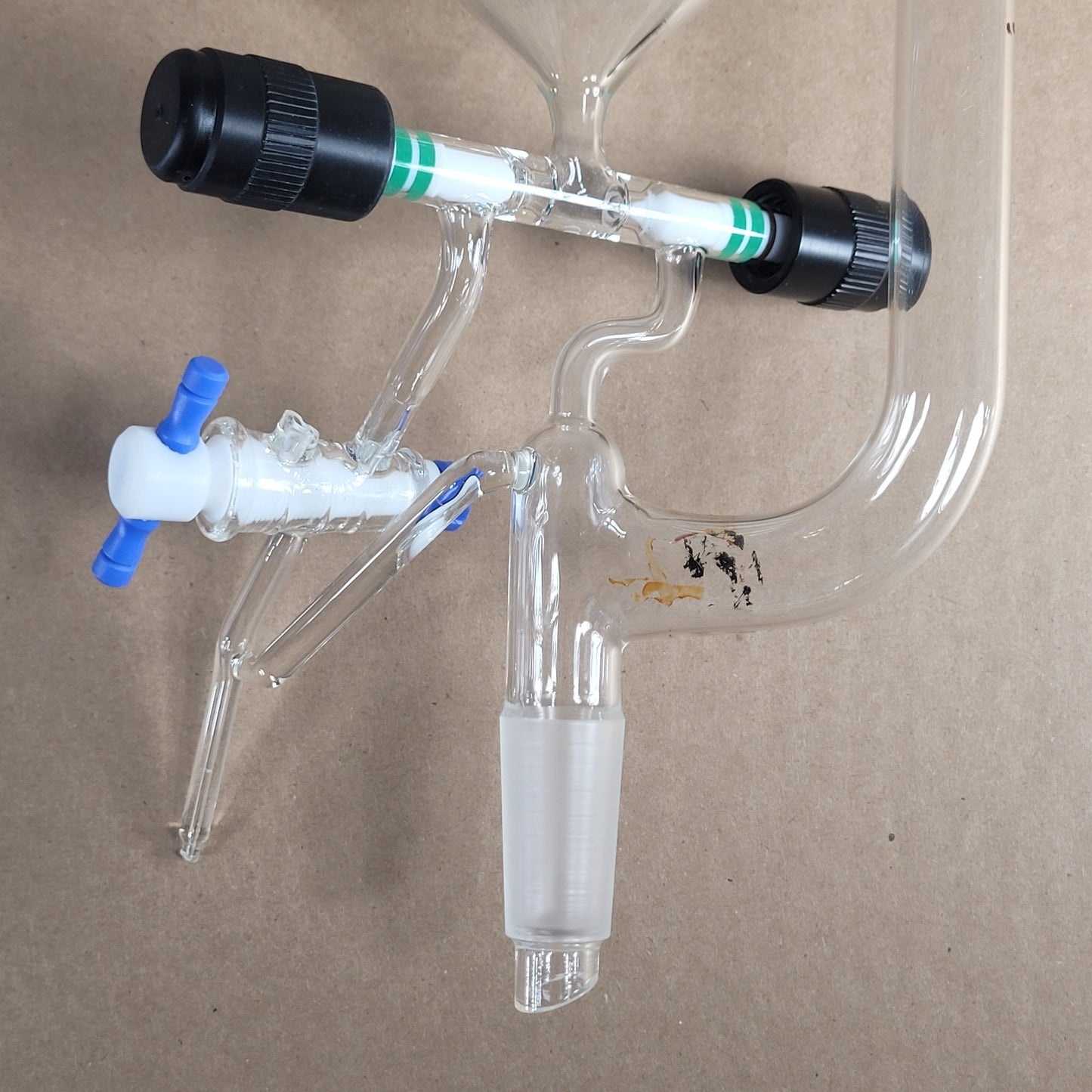 Air-Free Schlenk Solvent Distillation Still Head 24/40 Chemistry Glassware