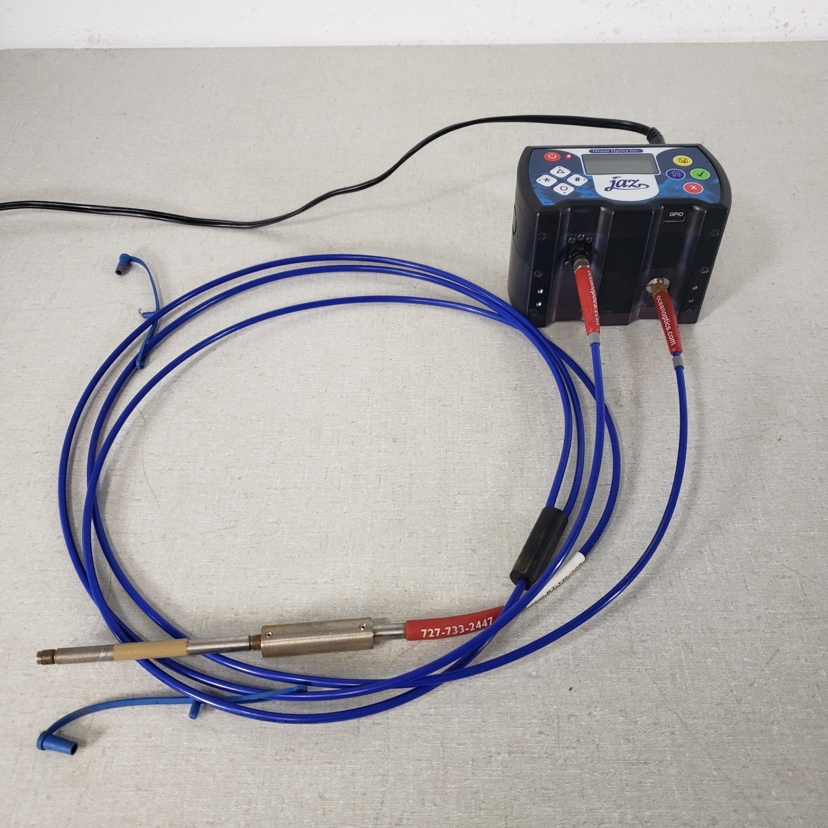TESTED Ocean Optics Jaz Absolute Irradiance Spectrometer w/ PC, Software, Probe
