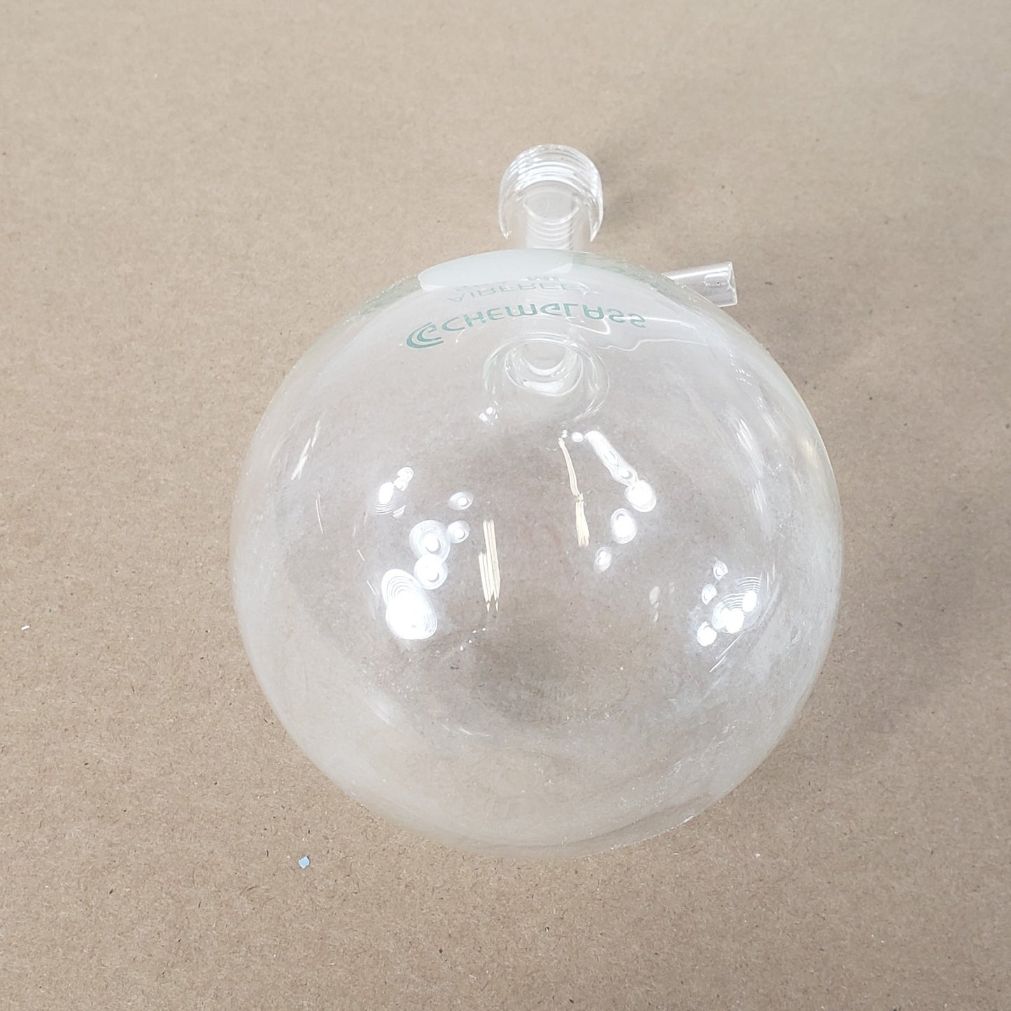 Lot of 3 Chemglass AF-0529-07/0094-04 Airfree Round Bottom Flasks 1000/500mL