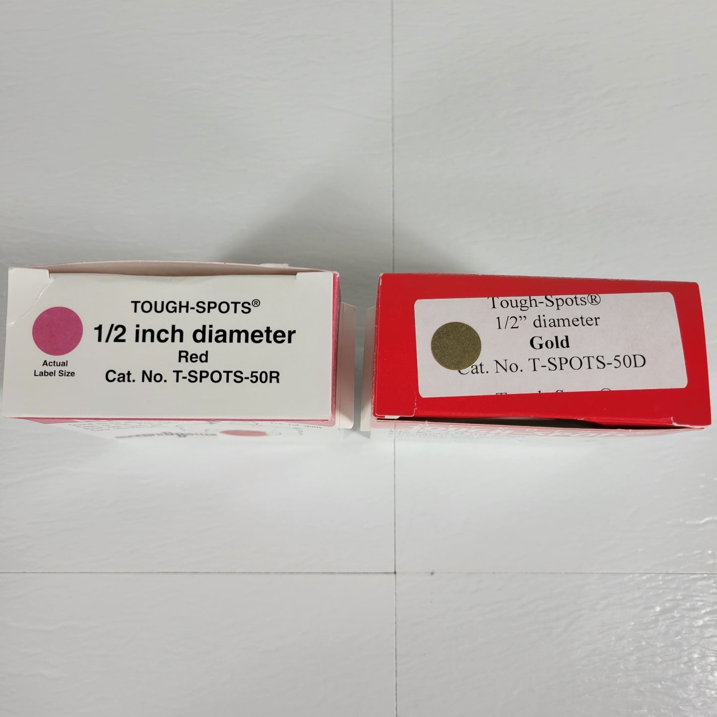 MICROTUBE T-SPOTS-50R & T-SPOTS-50D 1/2" Diameter For Microtube Labeling