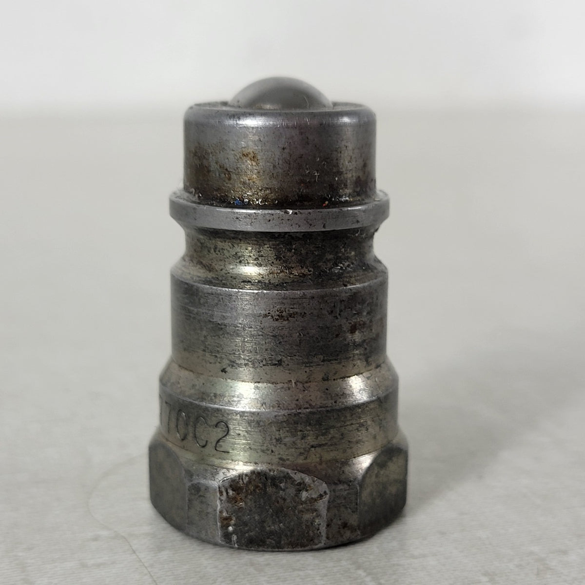 CASE 1272770C2 1/2" NPTF Male Hydraulic Quick Coupler Tip ISO 5675