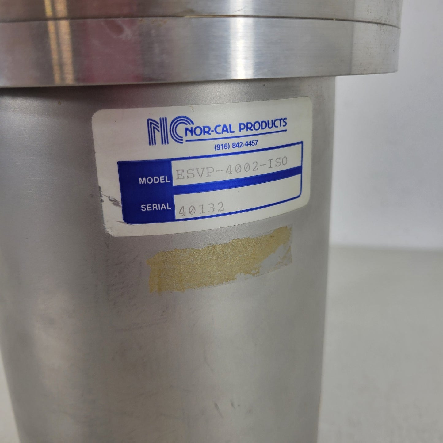 Nor-Cal ESVP-4002-ISO ISO100K Pneumatic Vacuum Angle Valve 24VDC Tested