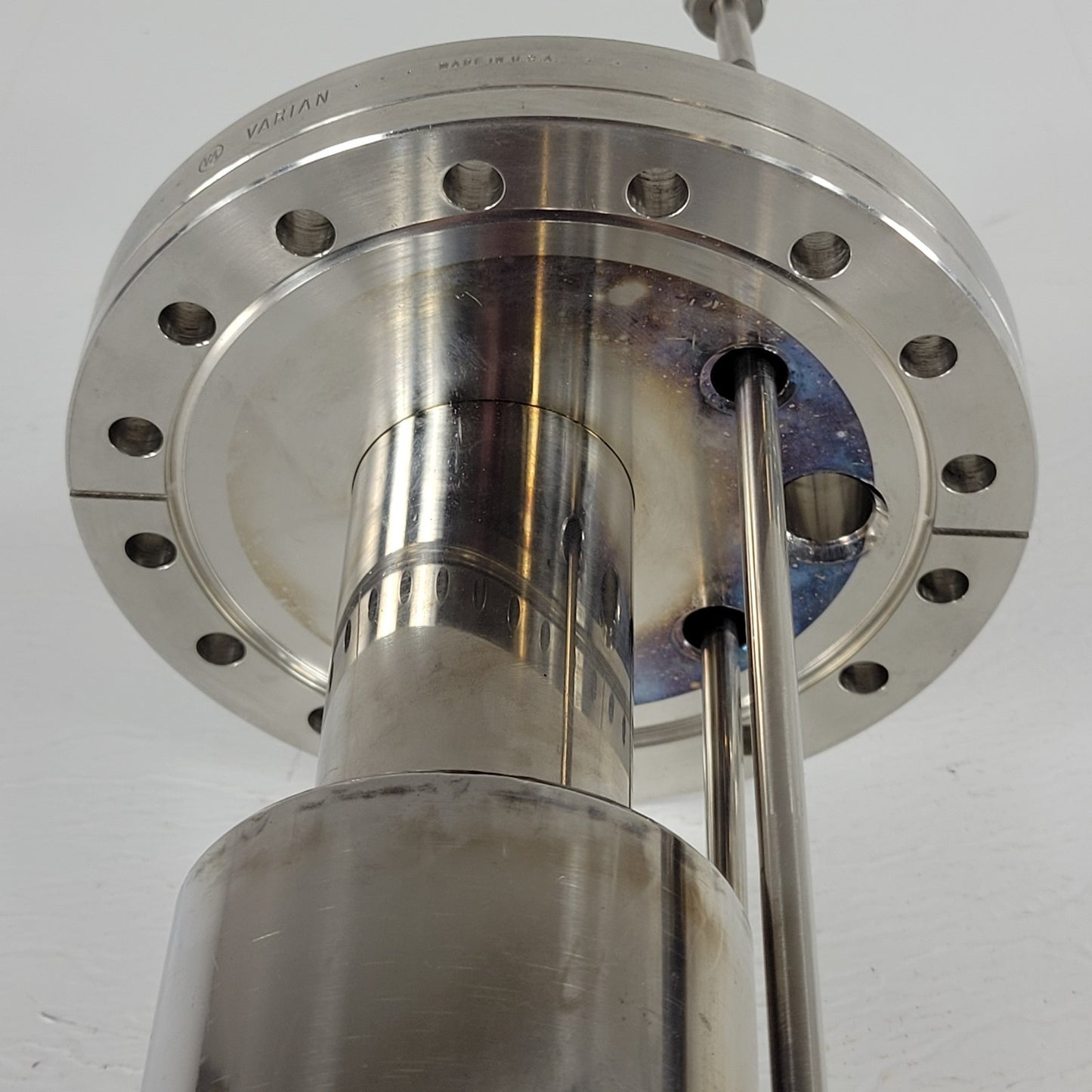 Varian DN100CF 6" MBE Effusion Cell LN2 Dewar Cryoshroud DN35CF DN16CF UHV Cool