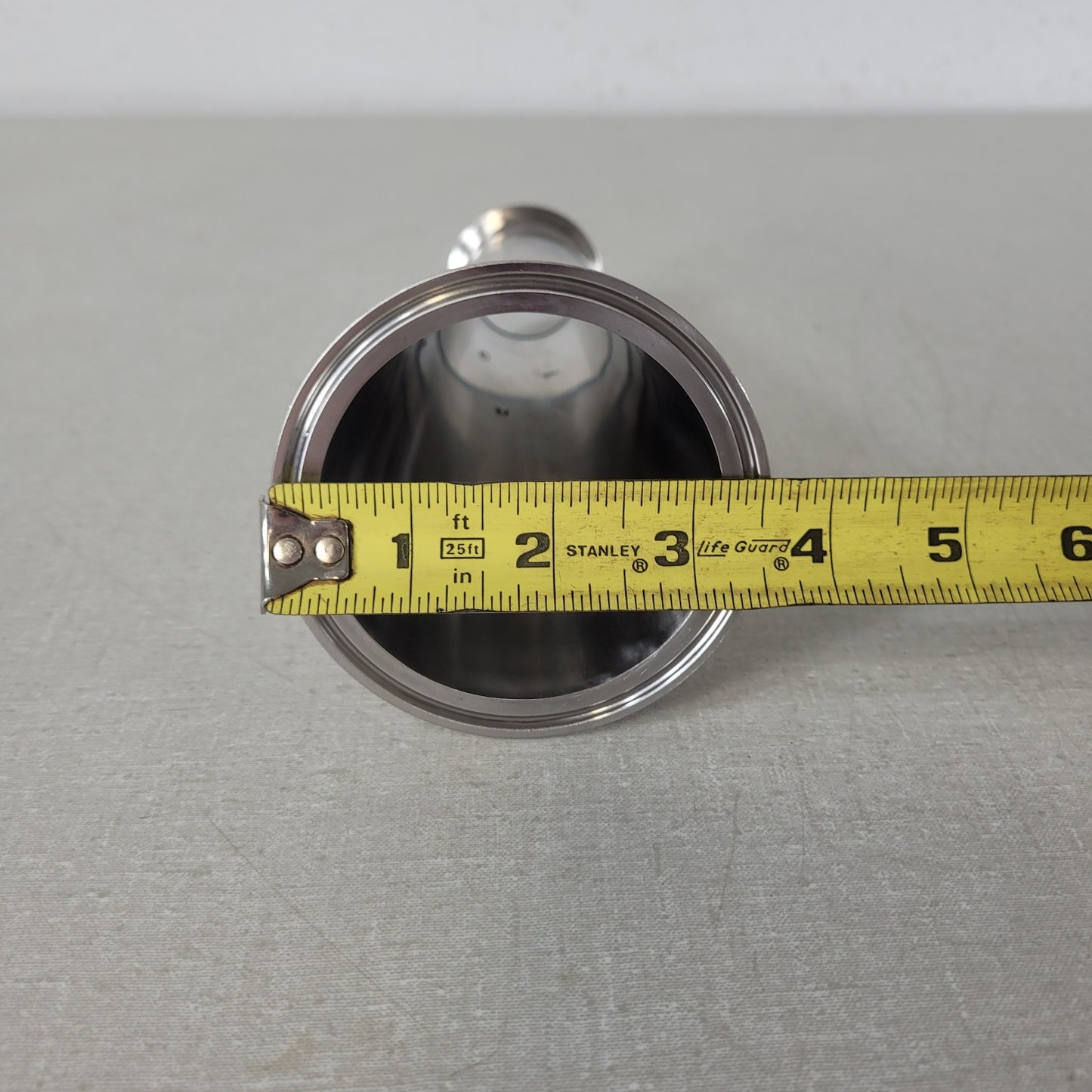 Steel & O" Brien 316L BPE-SFI Sanitary Tri Clamp Adapter 3" to 1"