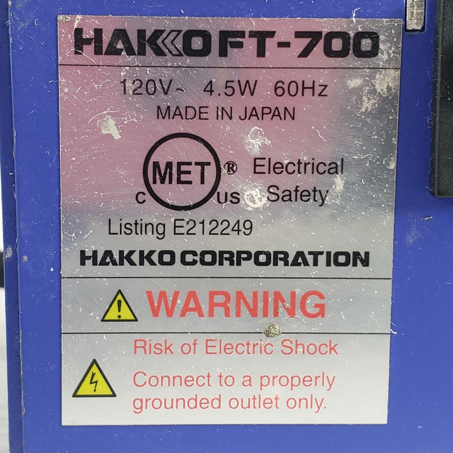 HAKKO FT-700, FS-100 Tip Polisher and Chemical Paste For Soldering Irons