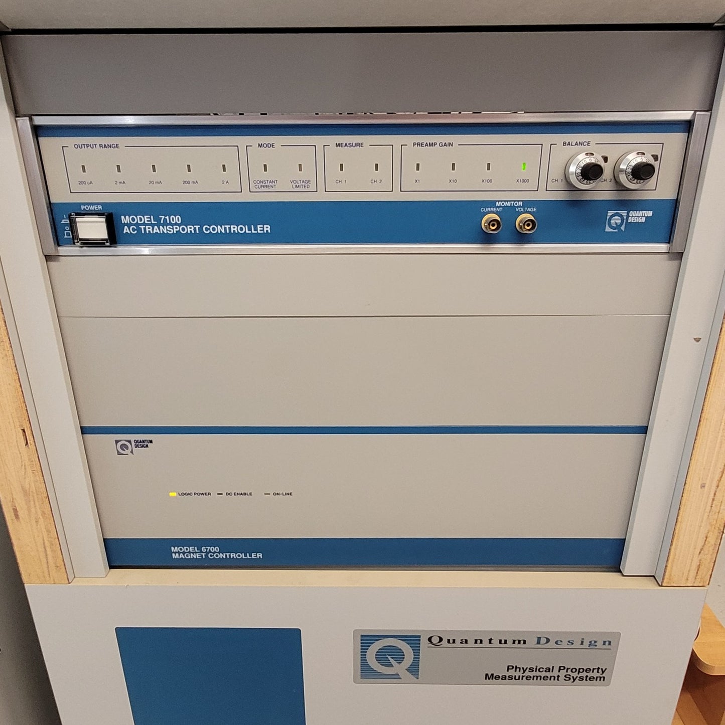Quantum Design PPMS 6000 9T System w/ VSM, VSM Oven, ACMS & AC Transport