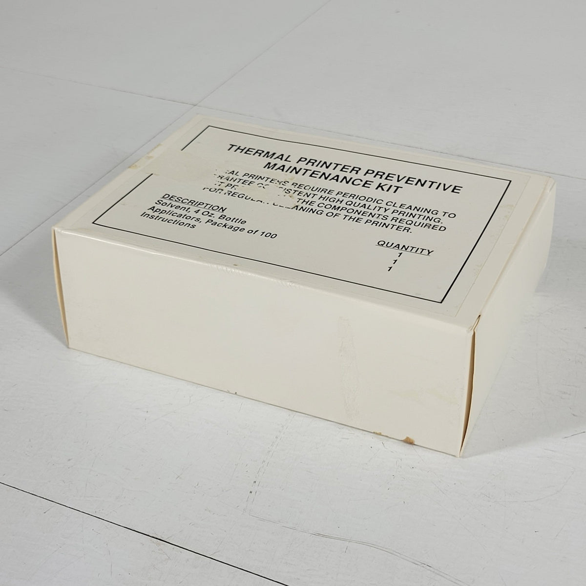 IPS950 Zebra 90Xi Thermal Printer Printhead Cleaning Maintenance Kit Open Box