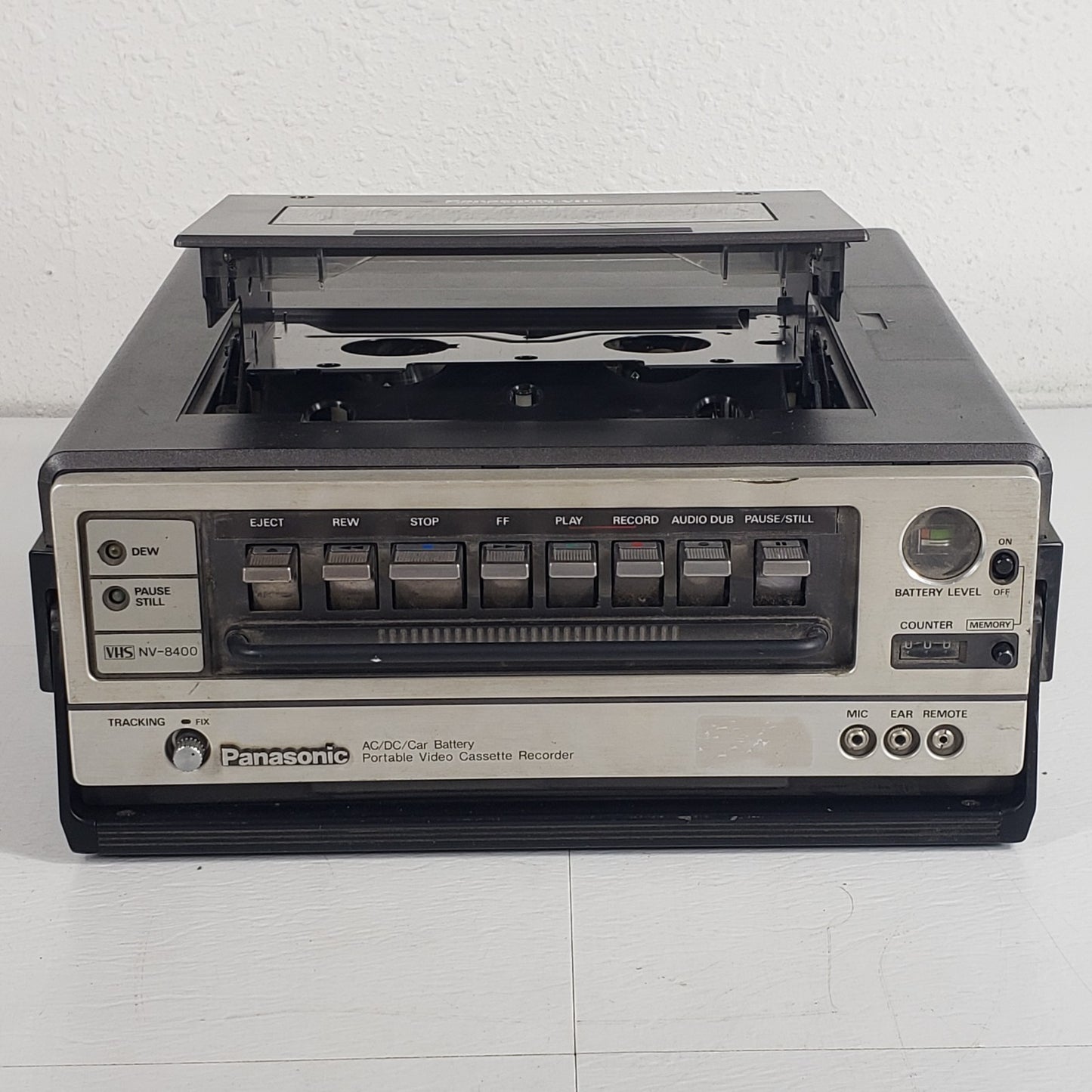 Panasonic Omnivision II NV-8400 Portable VHS VCR TV Camera Control Unit Vintage