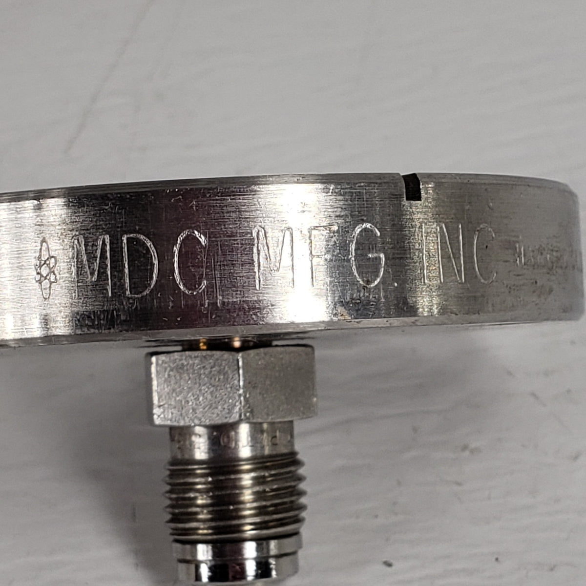 MDC 414007 2.75" CF Conflat to 1/4" Male VCR Vacuum Adapter CF35 UHV