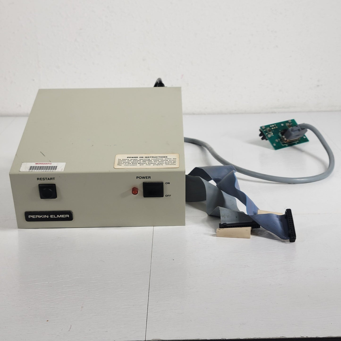 TESTED Perkin-Elmer Lambda 3B UV-Vis Remote Start/Restart Switch LP34 Connector