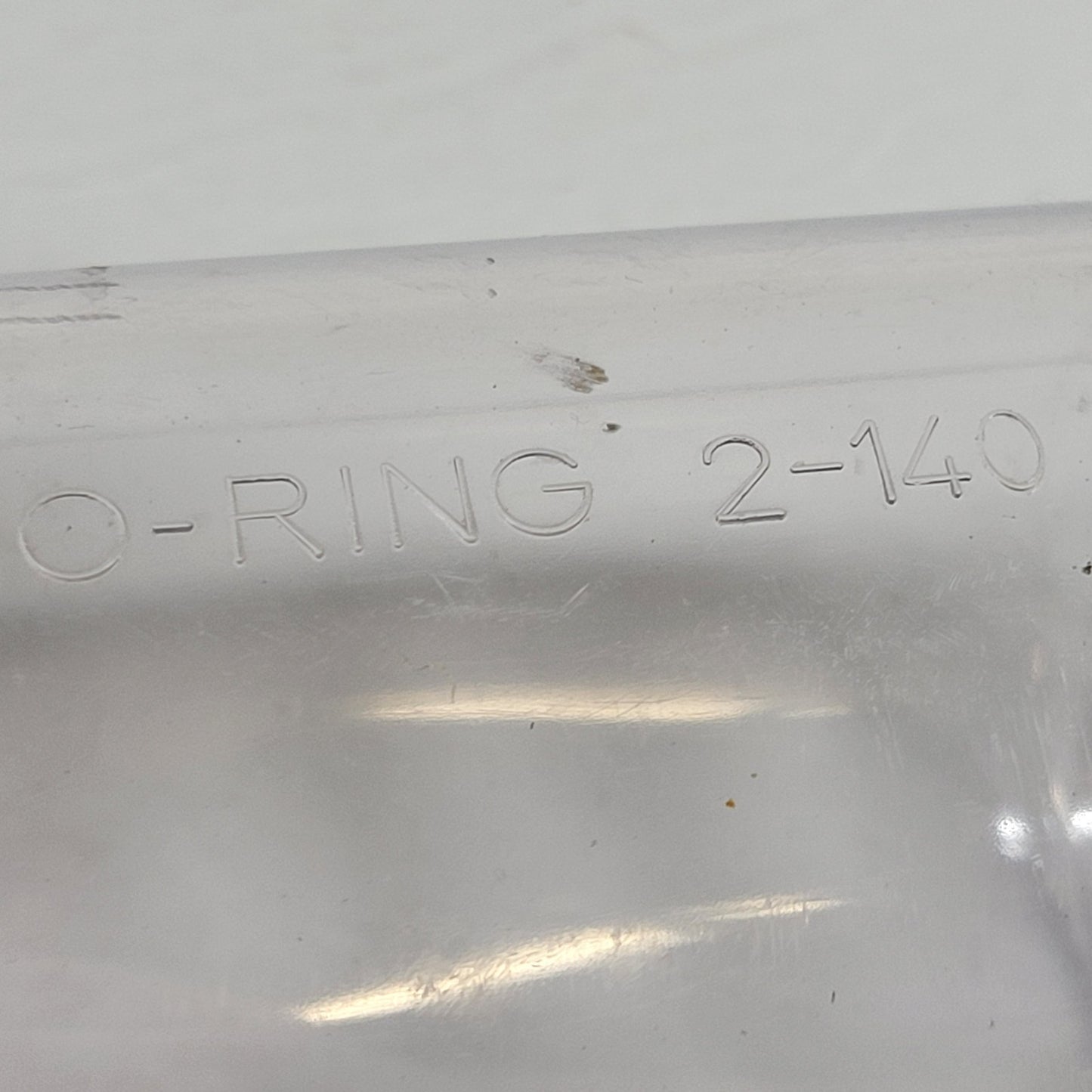 VU-FLOW 2-1/4" Clear Filter Cover Replacement Part, O-Ring Included