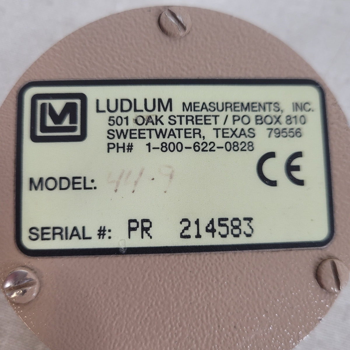 TESTED Ludlum 2241 Digital Survey Meter 44-9 Pancake GM Probe Case Cal Certs