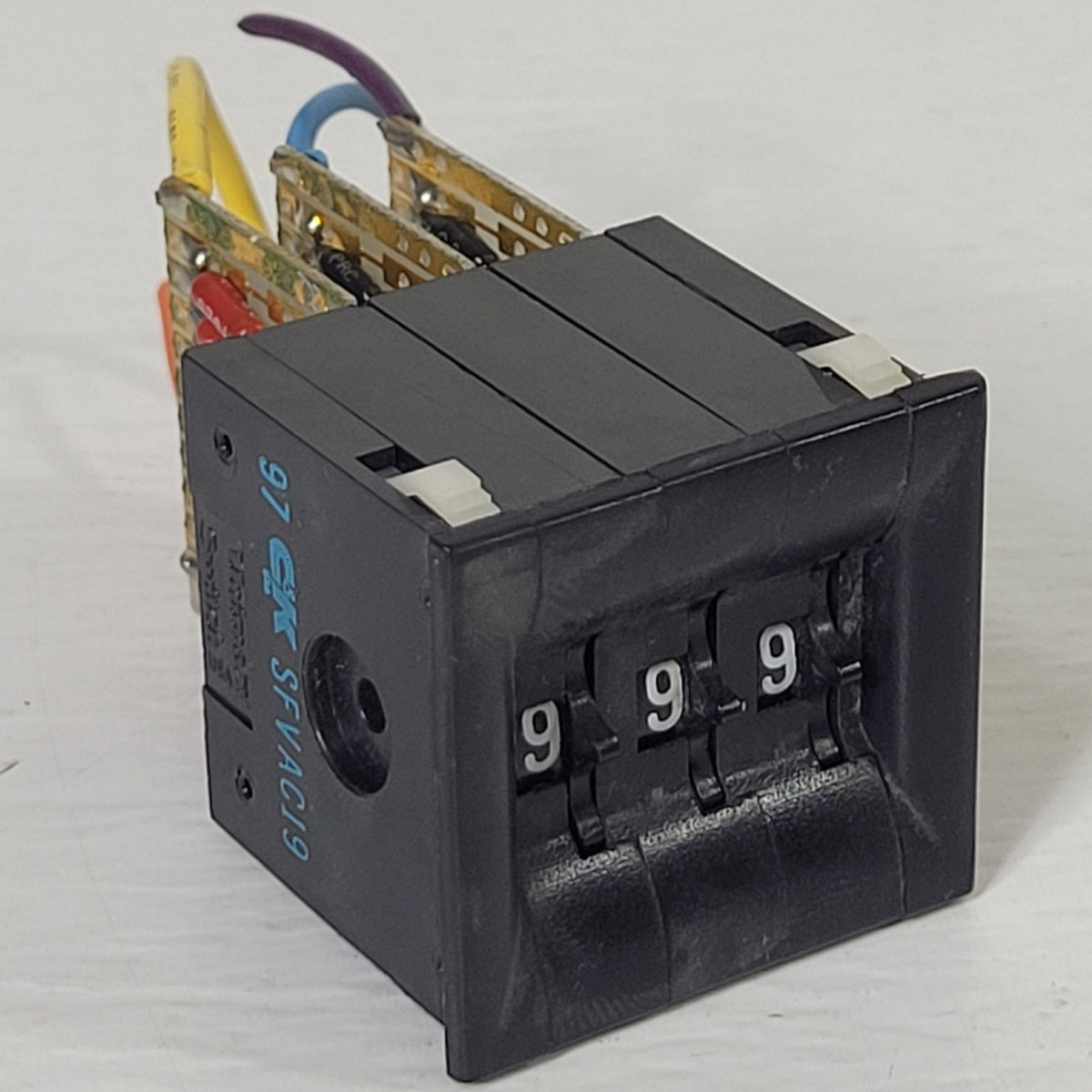 C&K SFVAC19 3-Digit 0-9 Decimal Thumbwheel Selector Switch Panel Mount