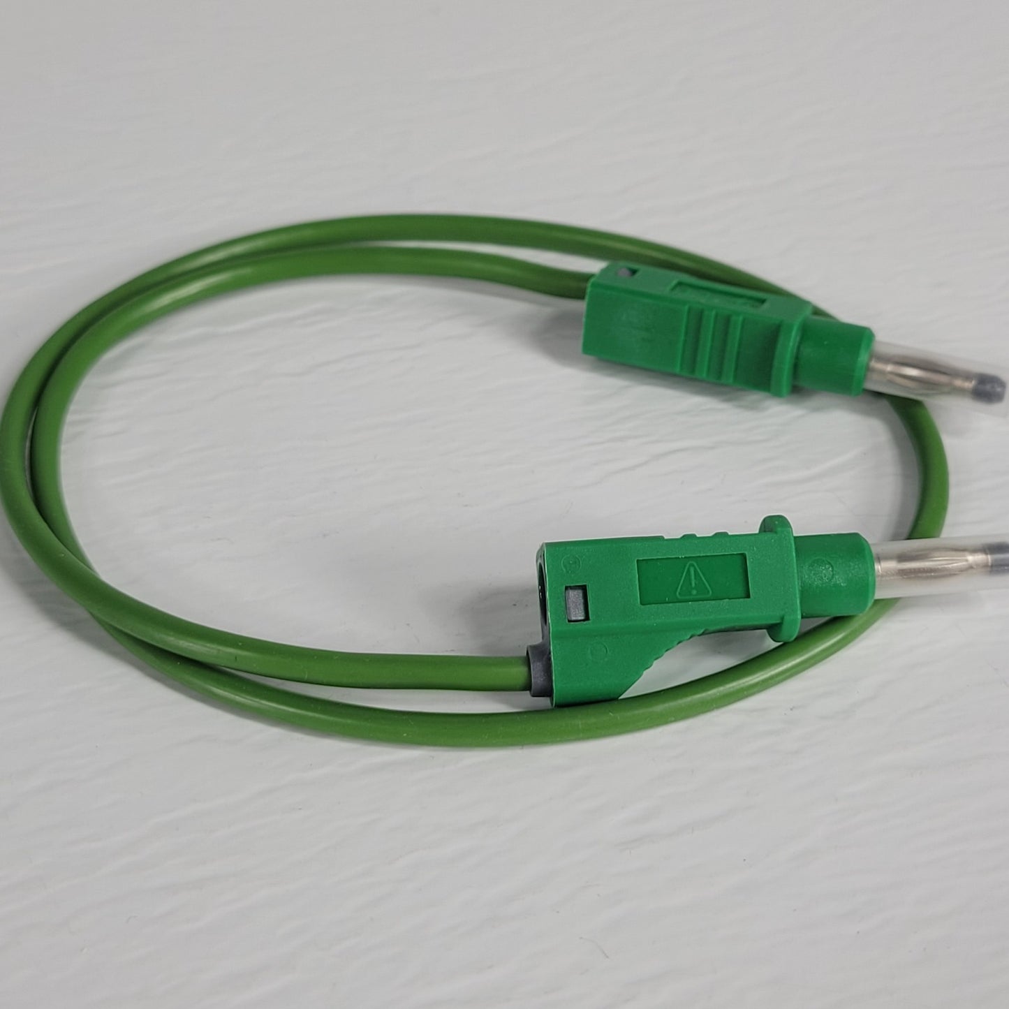 Stäubli Multi-Contact XZG425/SIL Green 4mm Stackable Banana Test Lead Cable