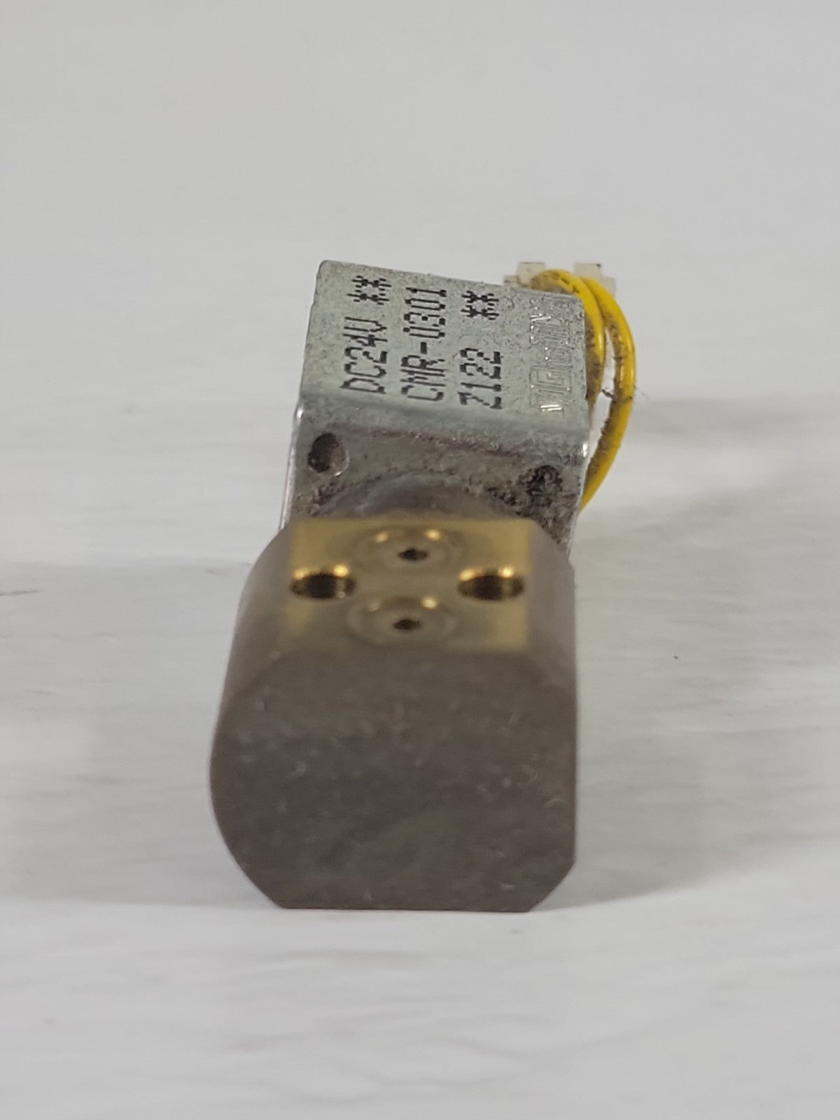Saginomiya CMR-0301-Z122 24VDC Miniature Solenoid Valve Assembly Brass Body