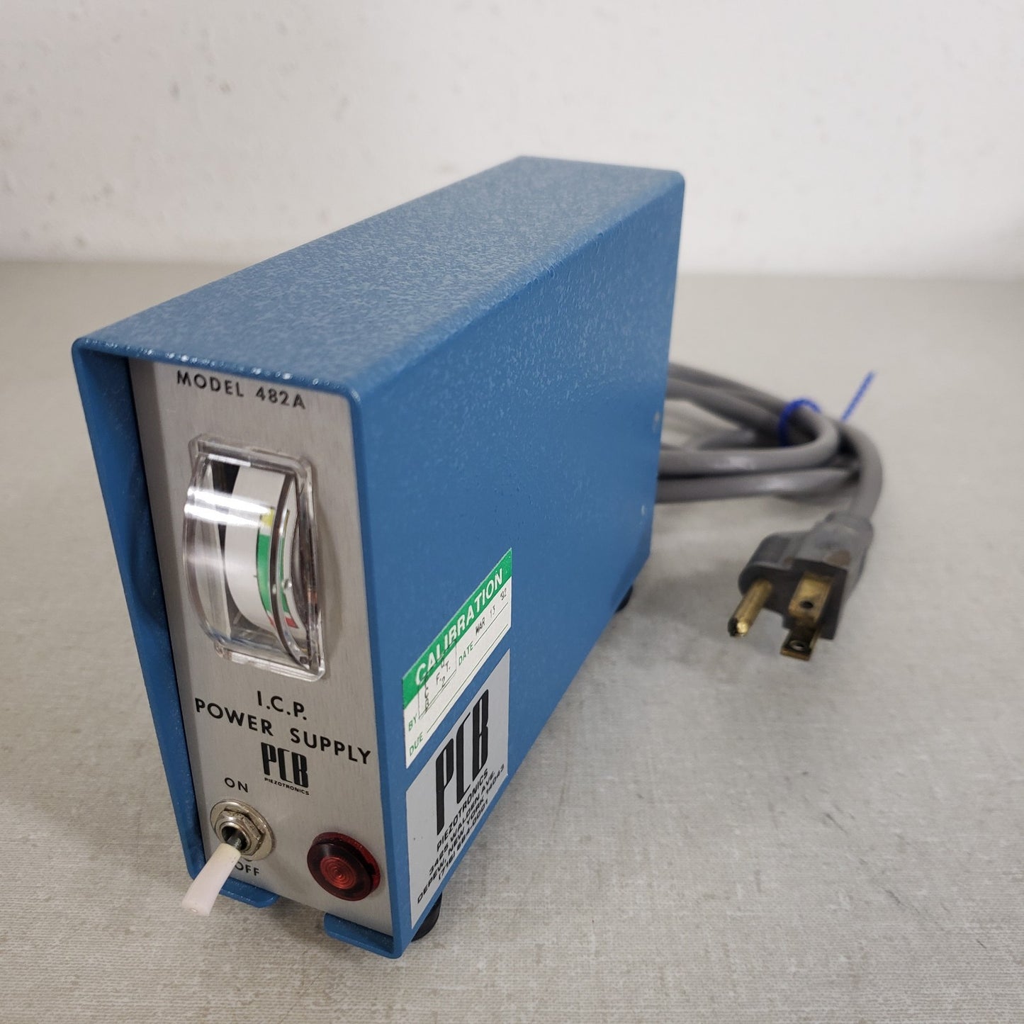 TESTED PCB Piezotronics 086B01 ICP Impact Hammer Kit 2x 482A Modal Analysis