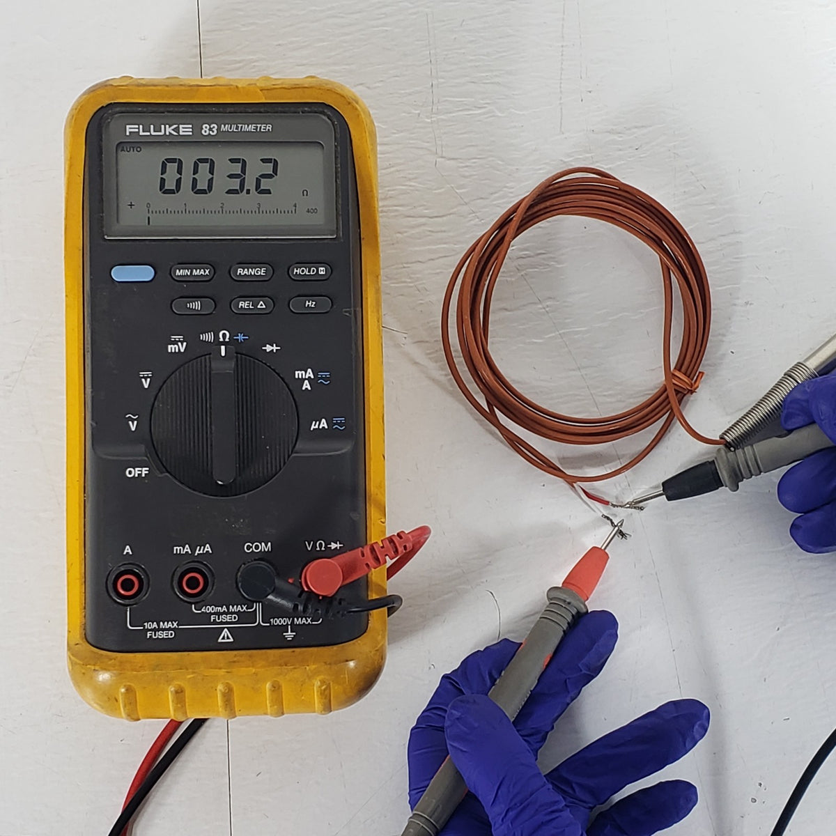 960273JS Type J Thermocouple Threaded Stainless Steel Temperature Probe