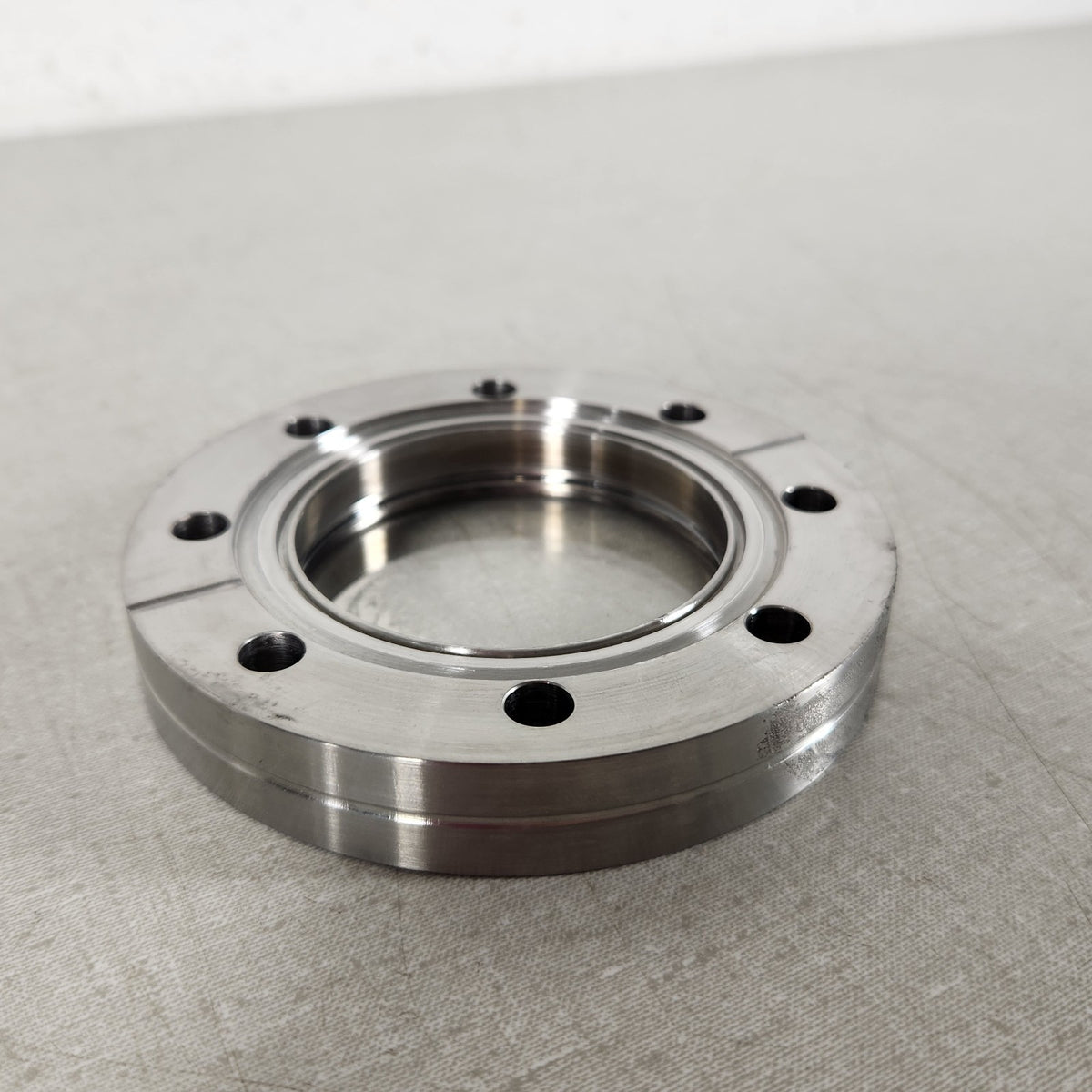 UHV Quartz Viewport 4.5" CF DN63CF ConFlat Stainless Steel Vacuum Flange