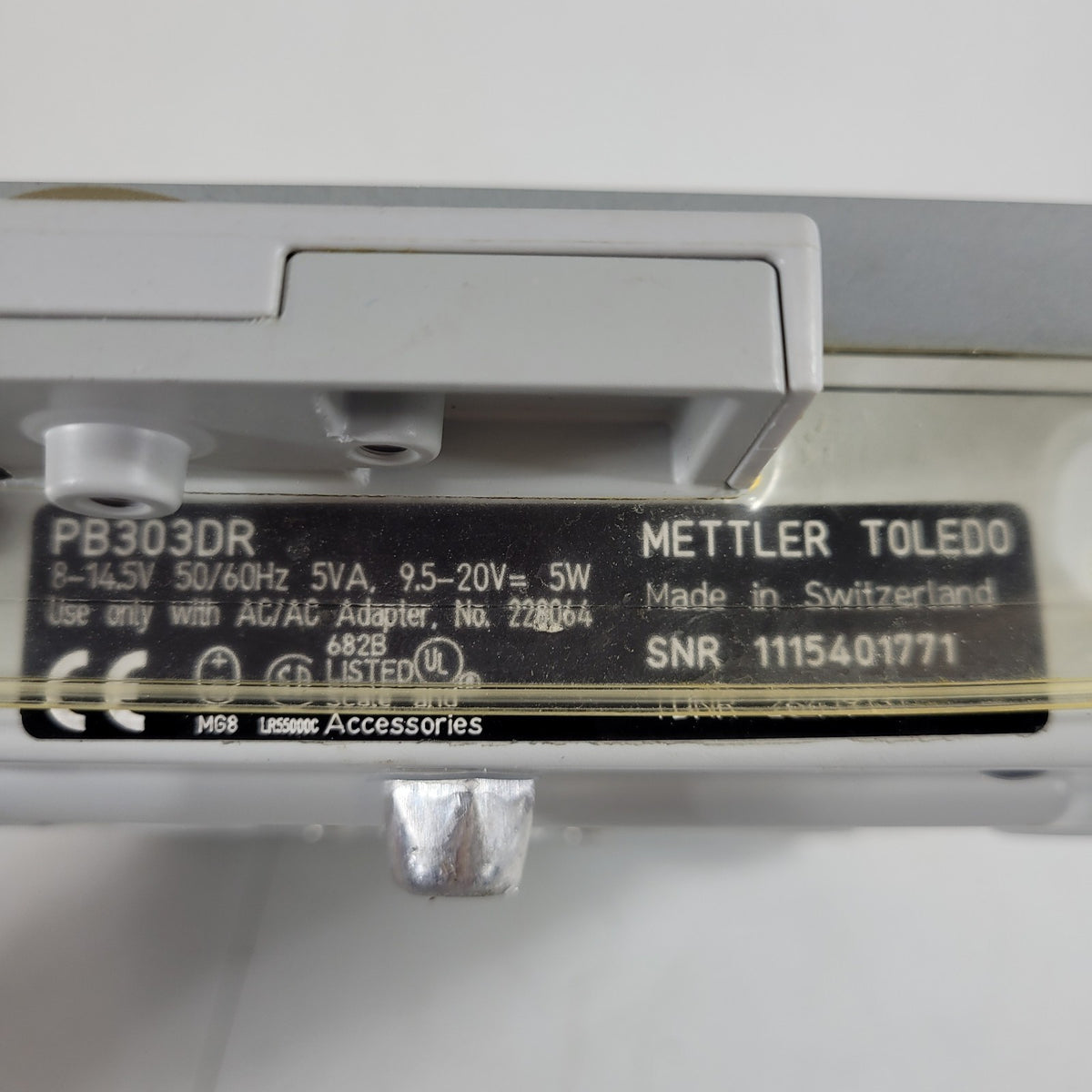 Tested Mettler Toledo PB303DR DeltaRange 310g 0.001g/0.01g Precision Balance