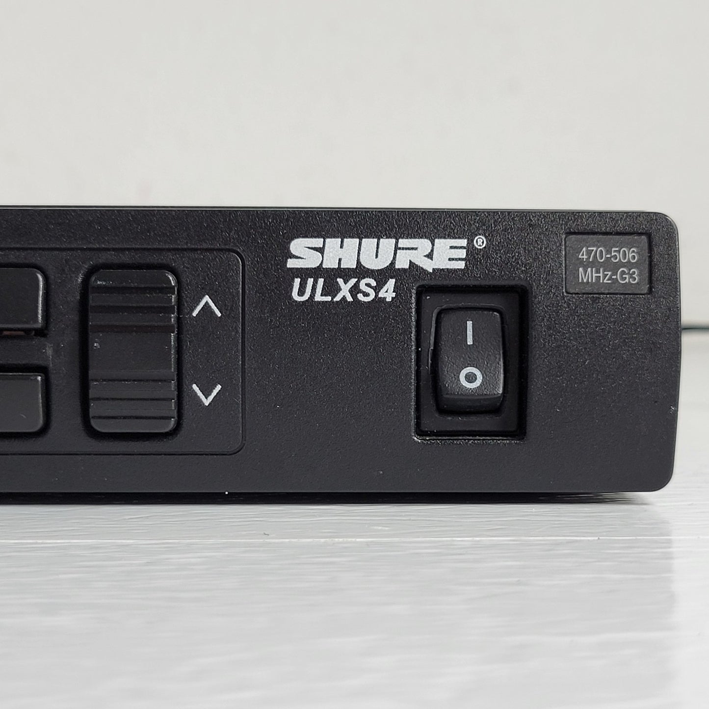 SHURE Wireless Controller ULXS4 G3 470-506MHz, No Antenna or Power Supply