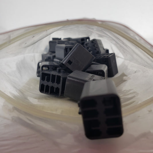 25 Units Aptiv Delphi 12047953 Metri-Pack 280 2-Way Black Female Connector