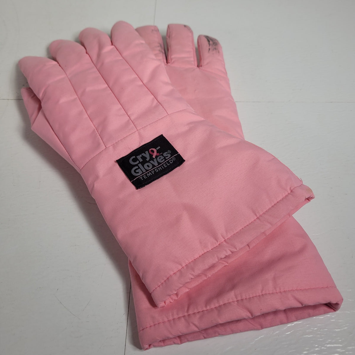Tempshield P-MAM Pink Cryo-Gloves Medium M/9 Mid-Arm Cryogenic Gloves