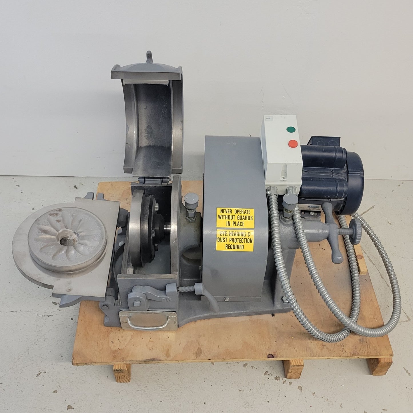 BICO Braun UA-53 Disc Pulverizer Mineral Grinder 2HP 115/220V 1PH