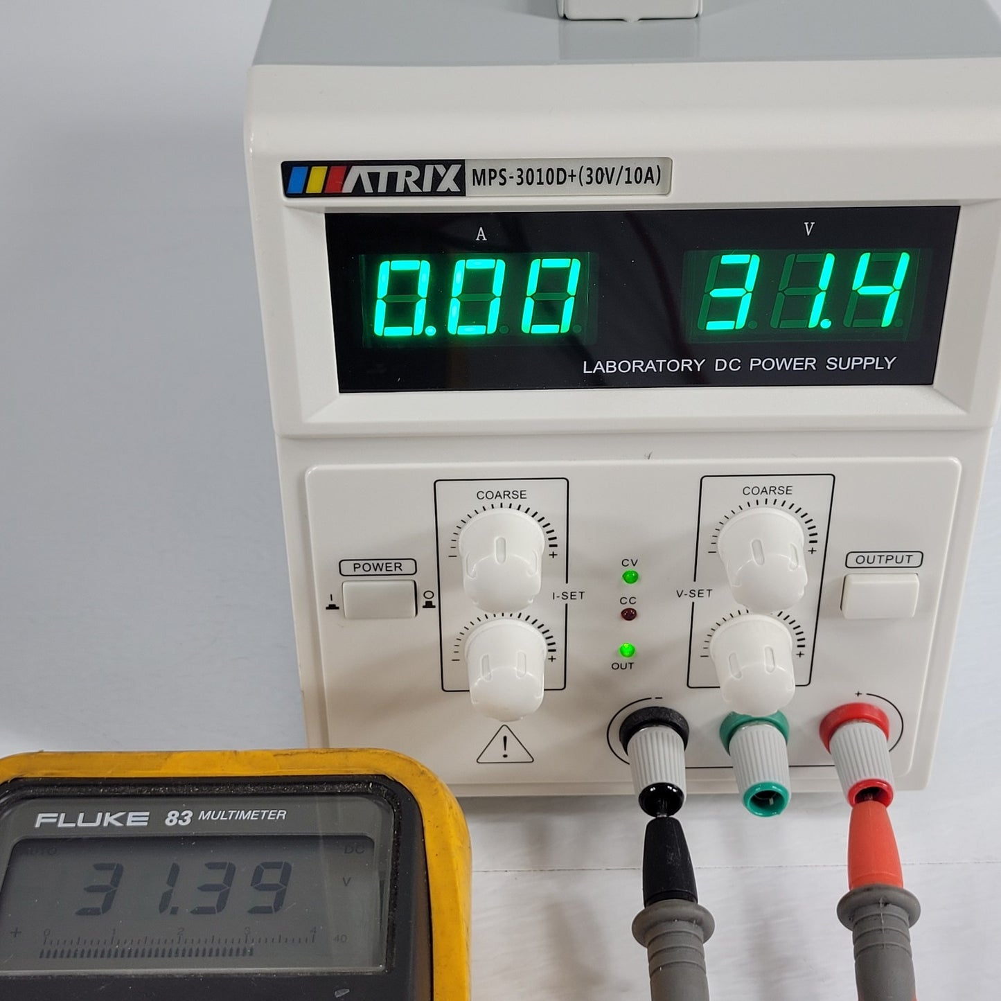 Matrix MPS-3010D+ 30V 10A Variable Regulated DC Laboratory Bench Power Supply