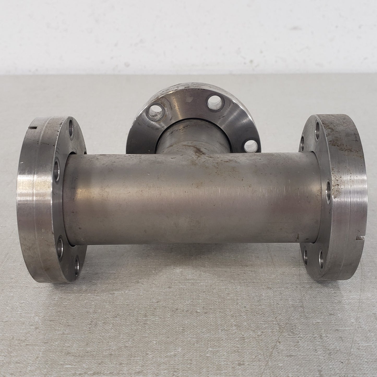 DN35CF 2.75" CF Conflat 3-Way UHV High Vacuum Tee 2 Rotatable 1 Fixed SS Vacuum