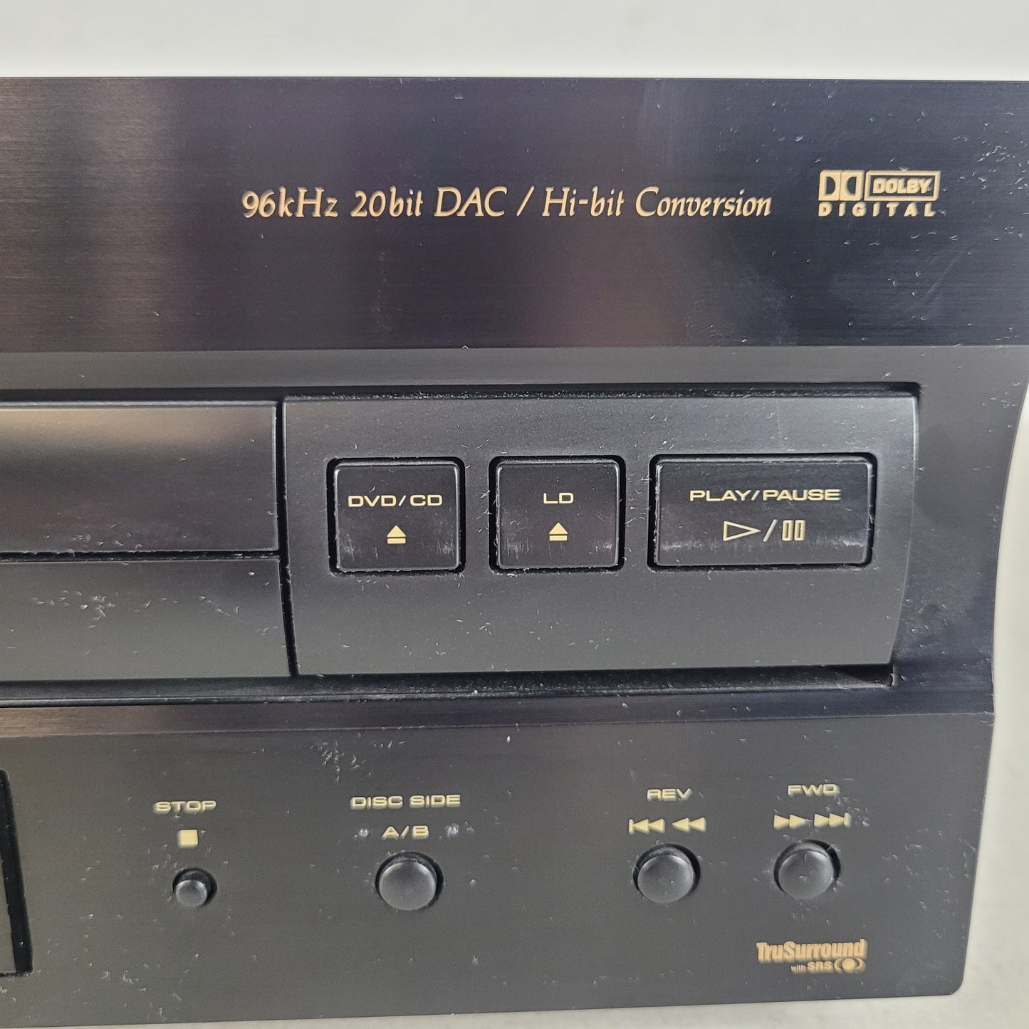 Pioneer DVL-909 LaserDisc LD DVD CD Combination Player Dual-Side Play