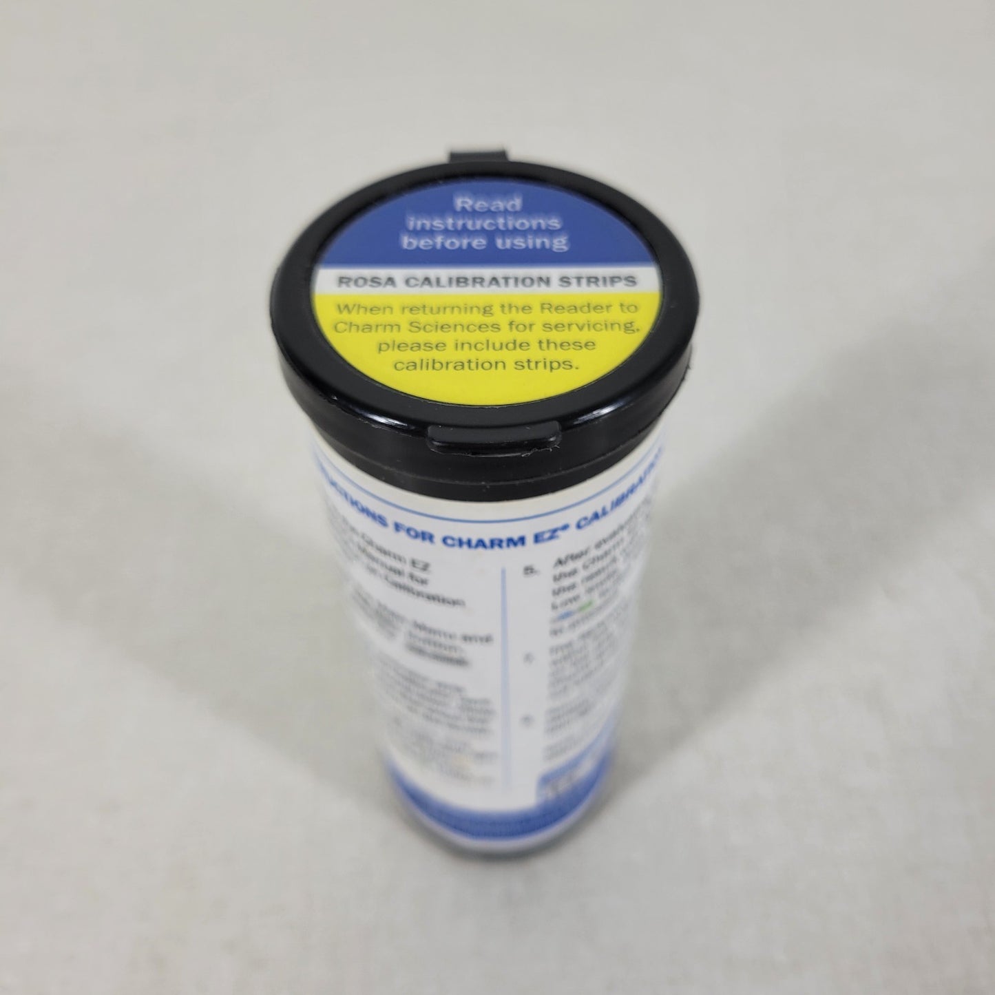 Charm Sciences EZ-7072 Low & High Reader Calibrator Strips -70/-48 190/284