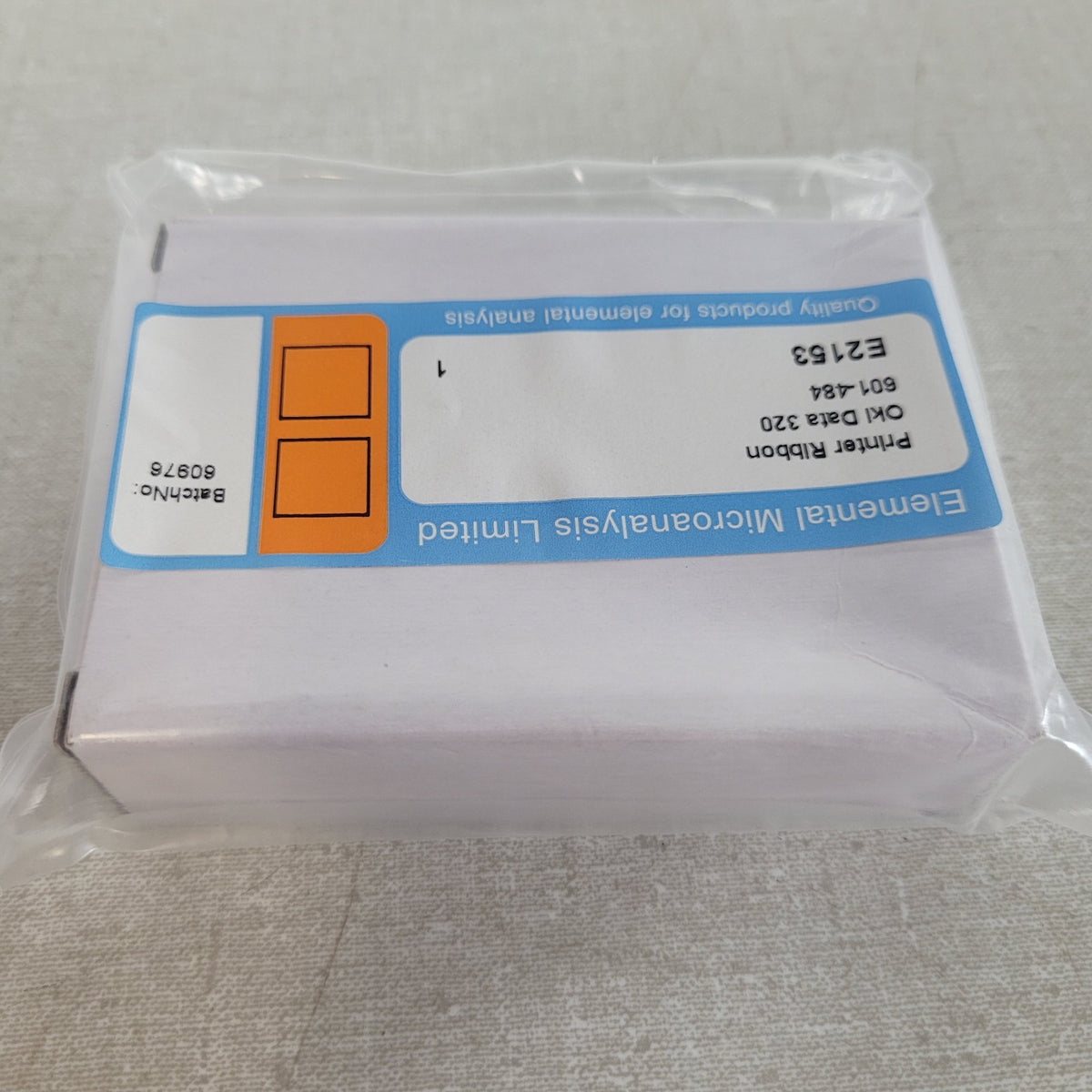 Elemental Microanalysis E2153 601-484 OKI Data 320 Ribbon for LECO Analyzer