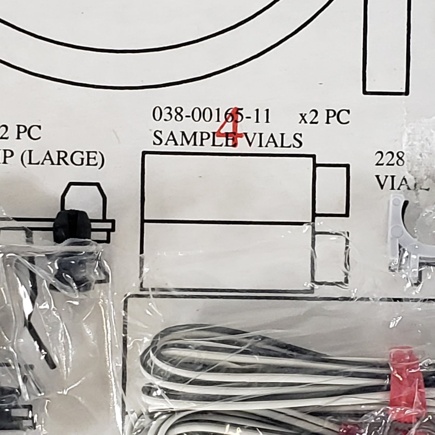 Incomplete Shimadzu 460-08782 Rev B CTO-20A/AC Accessory Kit Missing Parts