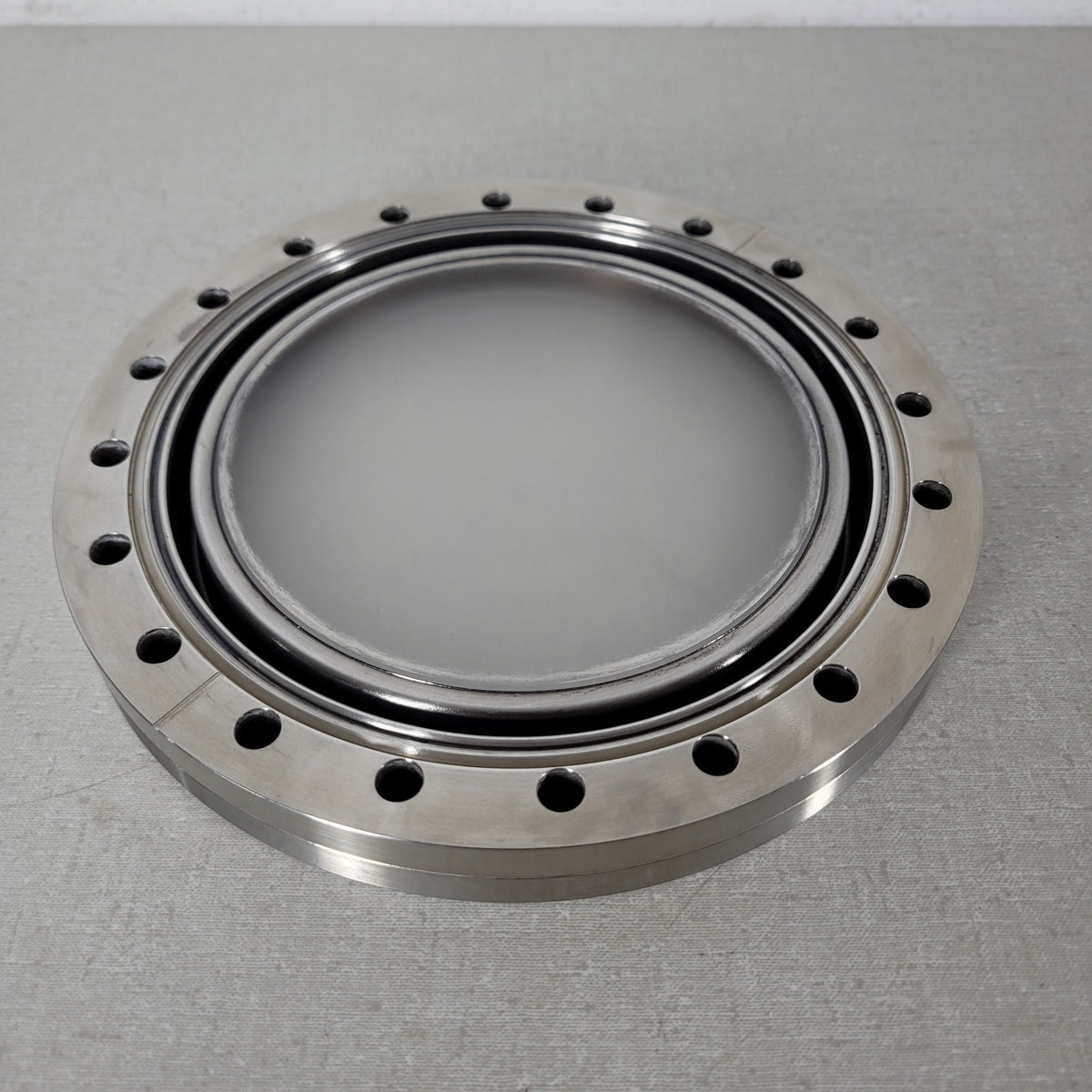 DN160CF 8" CF Conflat UHV Stainless Steel Glass Viewport Hazy Matte
