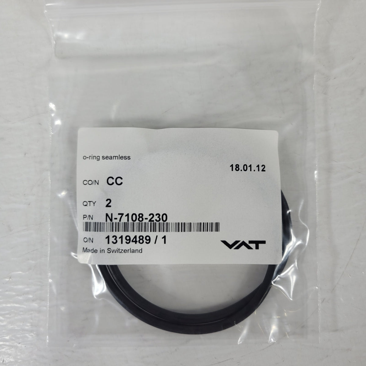 VAT 419088 DN200 Series 14 High Vacuum Gate Valve Spare Parts Kit NEW